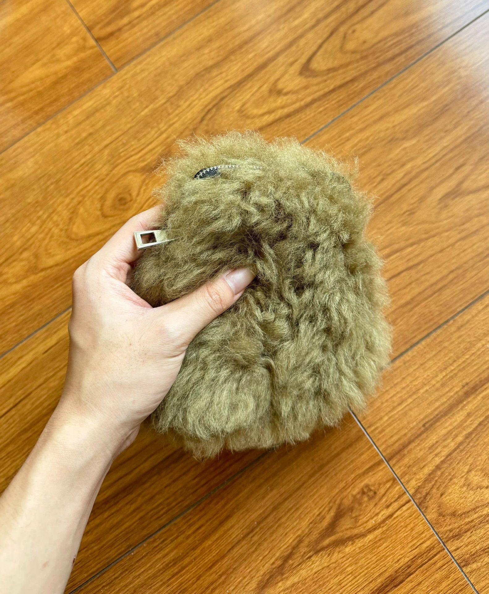 Loewe Loewe Alpaca Fur Pouch Bag - 98% New Size ONE SIZE - 1 Thumbnail