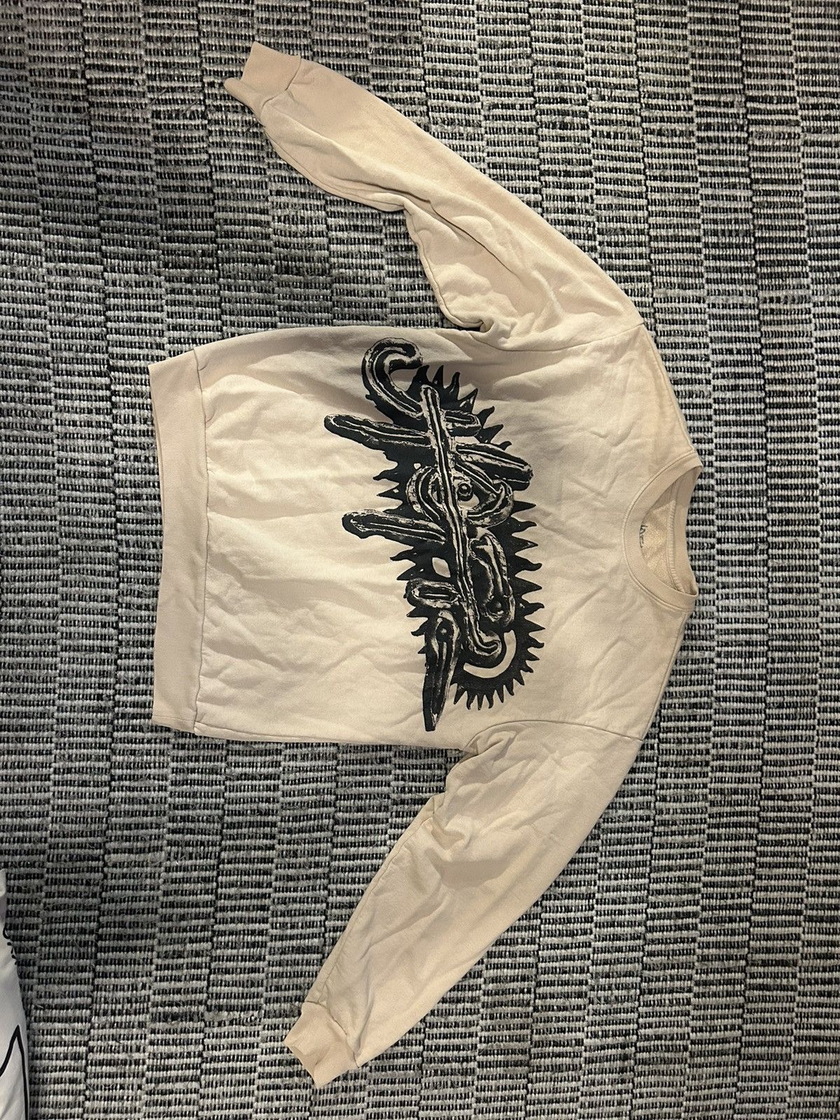 Travis Scott Sudadera Travis Scott utopia Merch - Beige Talla L Size US L / EU 52-54 / 3 - 1 Thumbnail