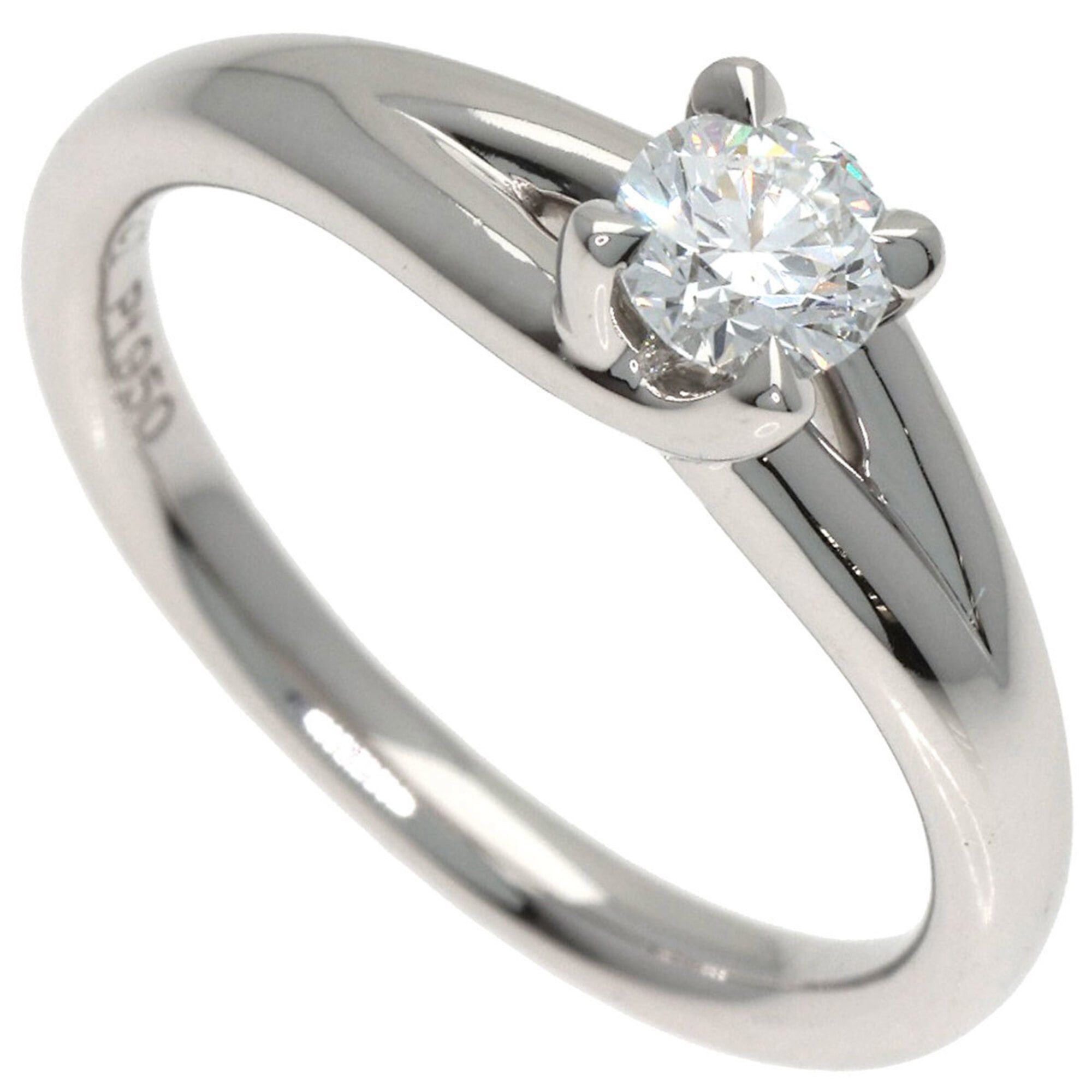 Other Chaumet Liens Solitaire Diamond Ring, Platinum PT950, Women's Size ONE SIZE - 1 Thumbnail
