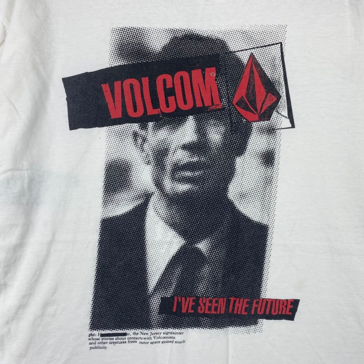 Vintage × Volcom Vintage VOLCOM SKATEBOARD FOTOFOLIO Seen Future Tee Shirt Size US XL / EU 56 / 4 - 4 Thumbnail