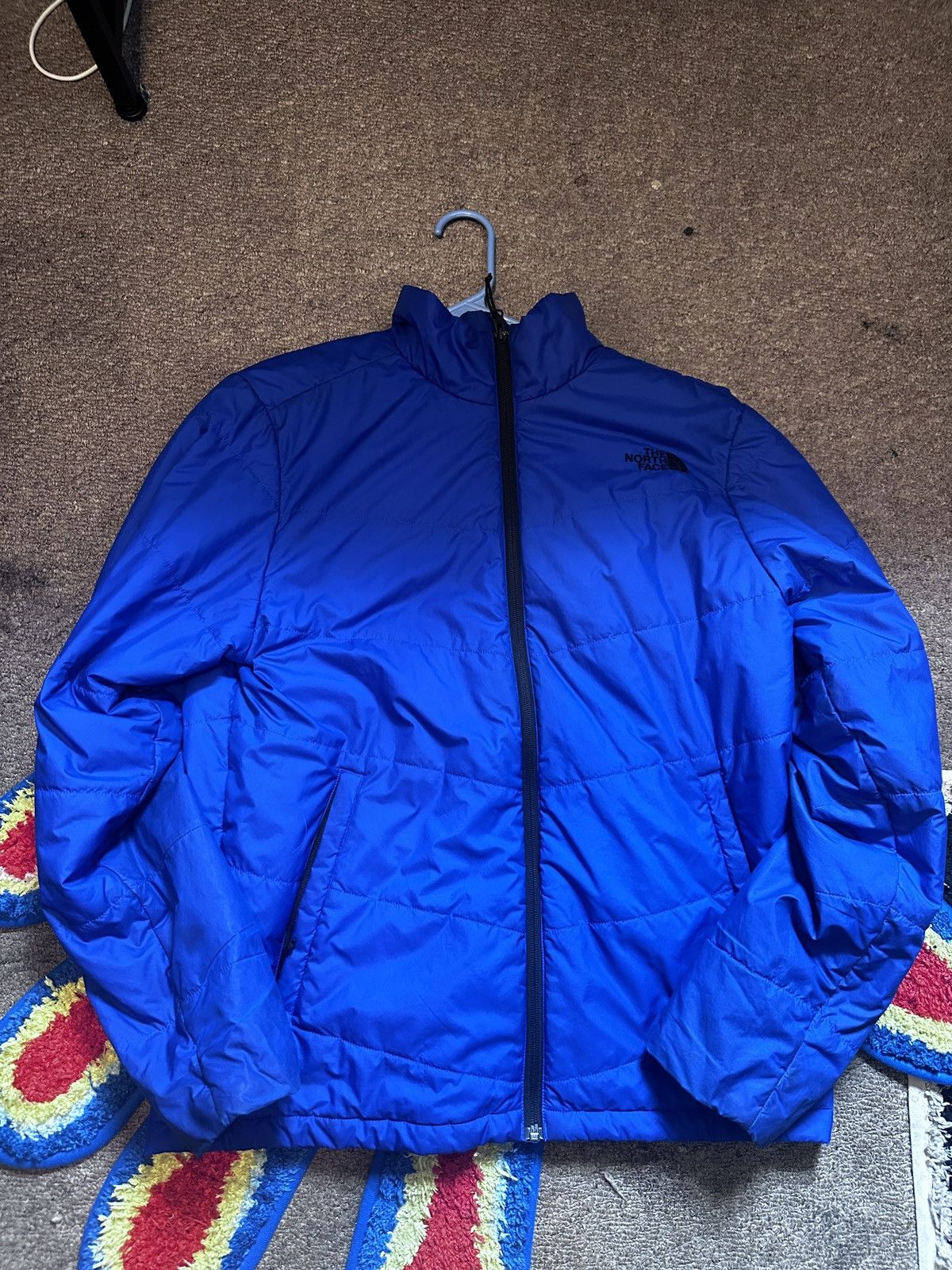 image of The North Face Thenorthface Jacket in Blue, Men's (Size Medium)