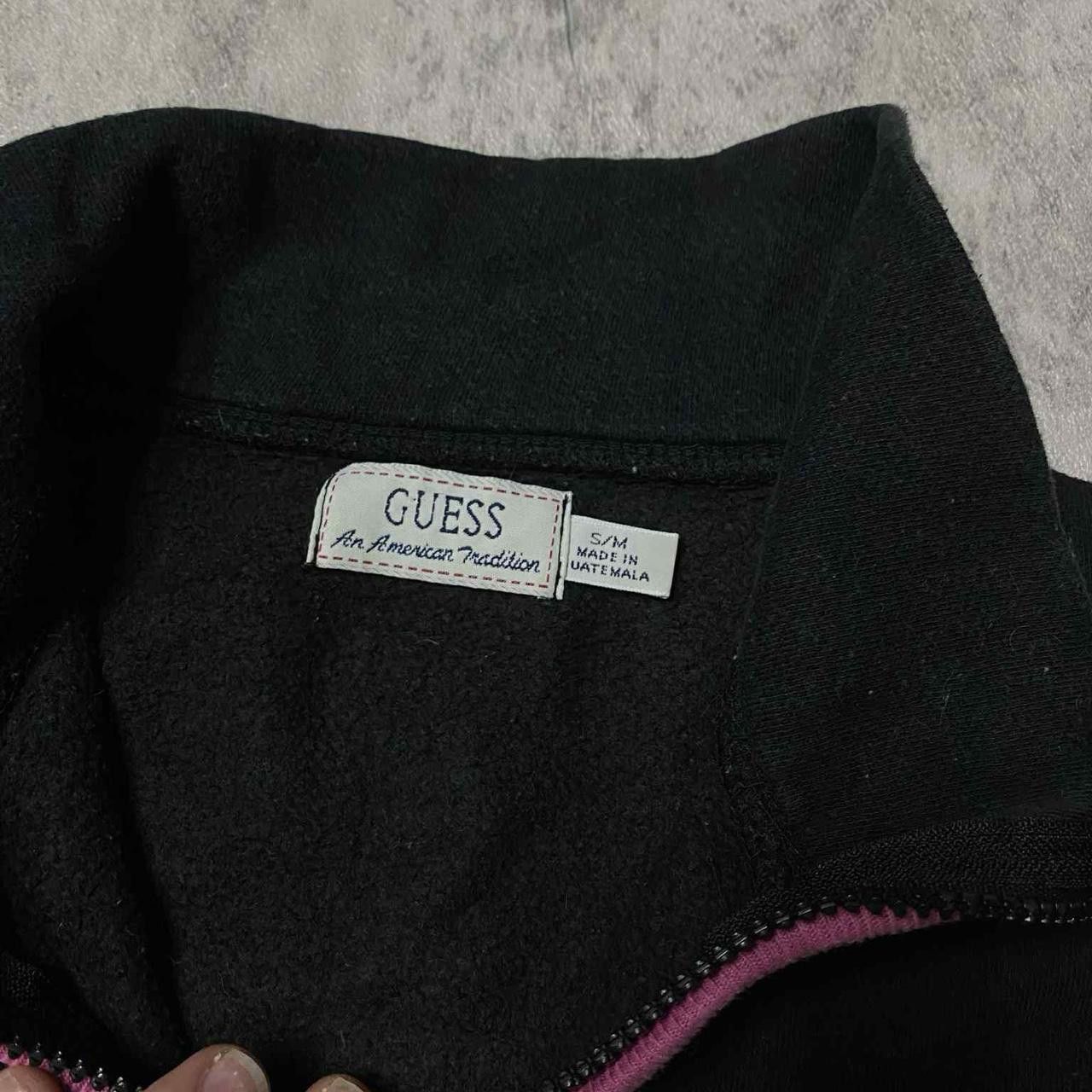 Guess Guess black and pink quarter zip sweatshirt Size US S / EU 44-46 / 1 - 3 Thumbnail