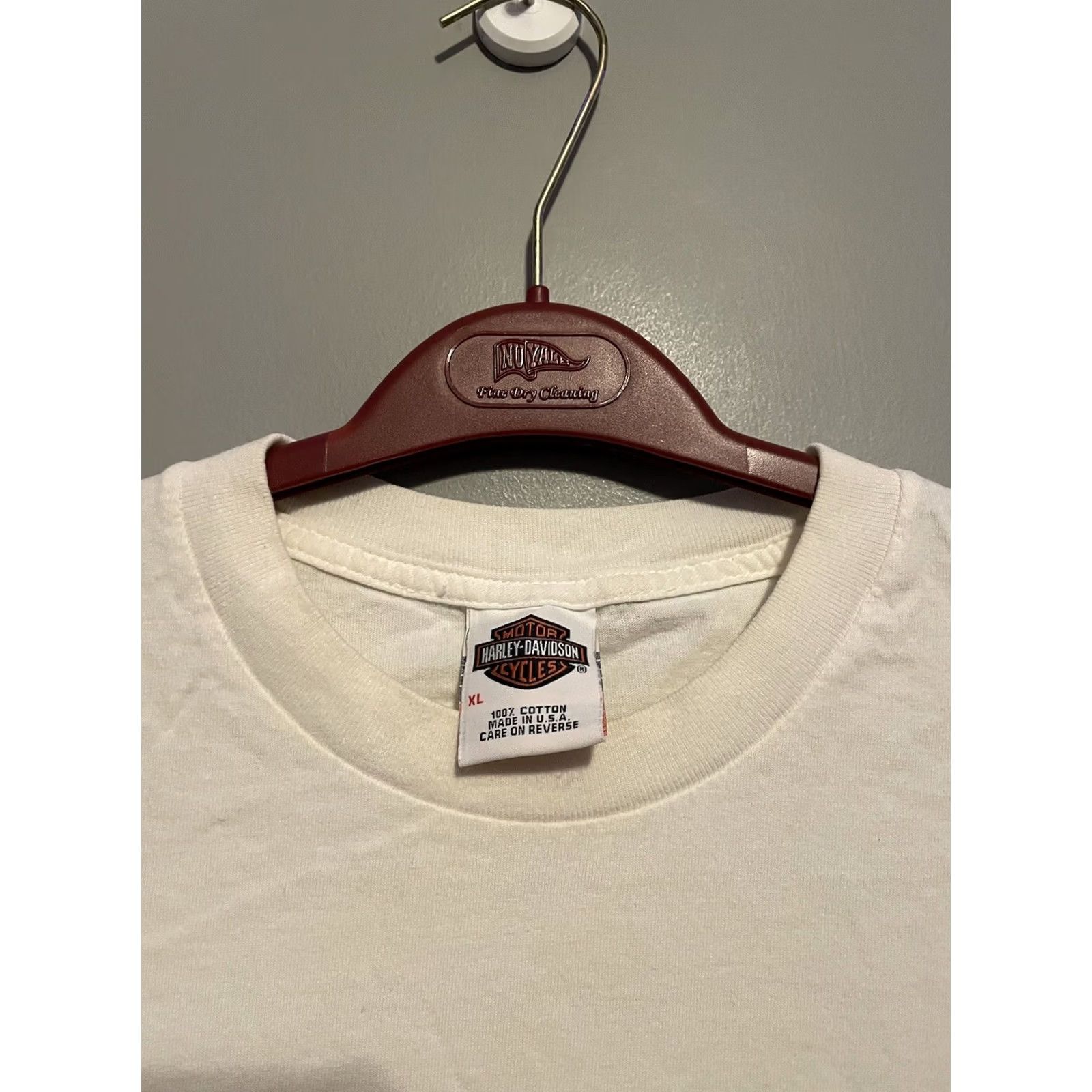 Harley Davidson VINTAGE Harley-Davidson Motorcycle T-Shirt Men XL White Short Sleeve Crew Neck Honolulu Hawaii E95 Size US XL / EU 56 / 4 - 5 Thumbnail