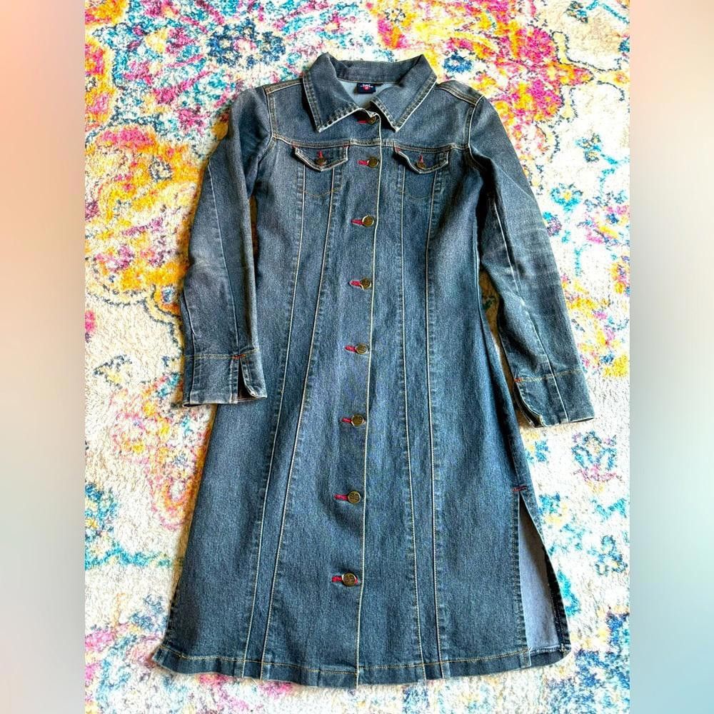 Designer Y2K sergent pepper jeans dress Size XS / US 0-2 / IT 36-38 - 1 Thumbnail