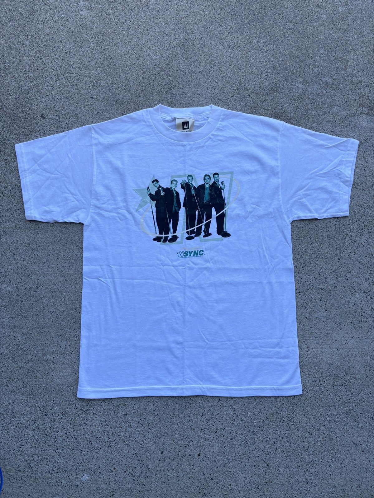 Tultex Vintage 1998 Winterland “NSYNC” Pop Band White Shirt Size L Size US L / EU 52-54 / 3 - 1 Thumbnail