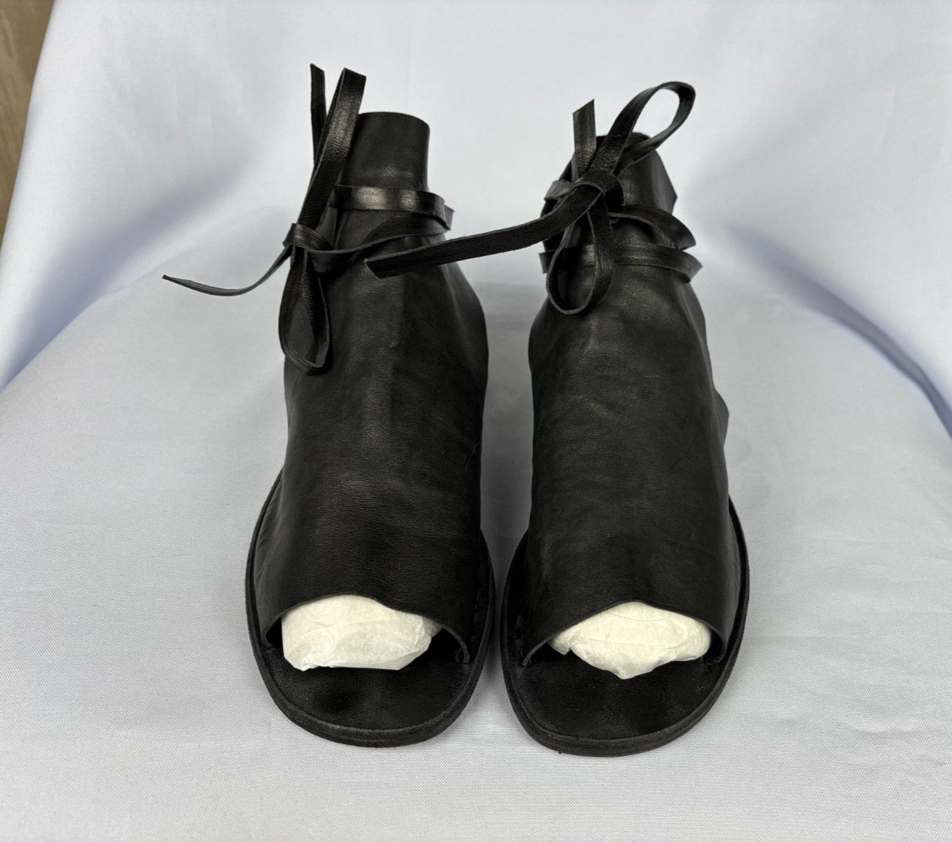 Officine Creative Officine Creative Itaca 009 Peep Toe Leather Sandals EU 38.5 Size US 8.5 / IT 38.5 - 2 Thumbnail