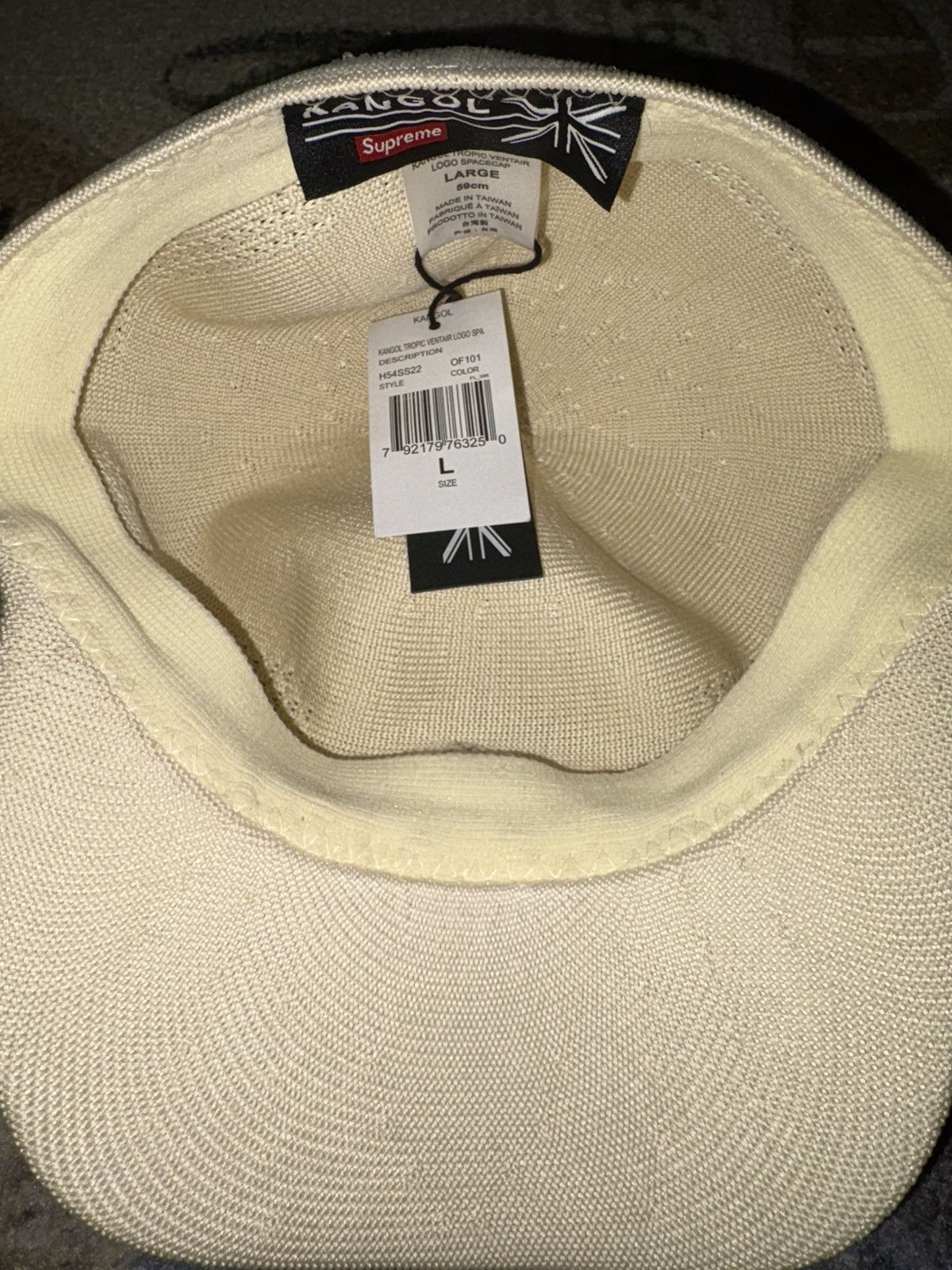Kangol × Supreme Supreme Kangol Ventair Logo Spacecap (LARGE) Size ONE SIZE - 5 Thumbnail