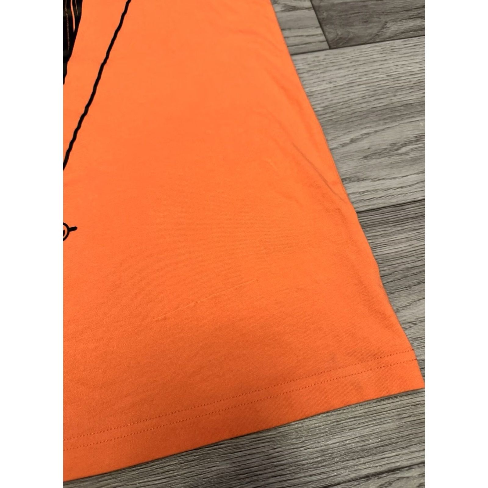 Nike VINTAGE Nike x Off-White NRG A6 T-Shirt 'Wild Mango' XS Men's Orange NRG A6 T-Shirt Off-White Nike XS Mens Size US XS / EU 42 / 0 - 3 Thumbnail
