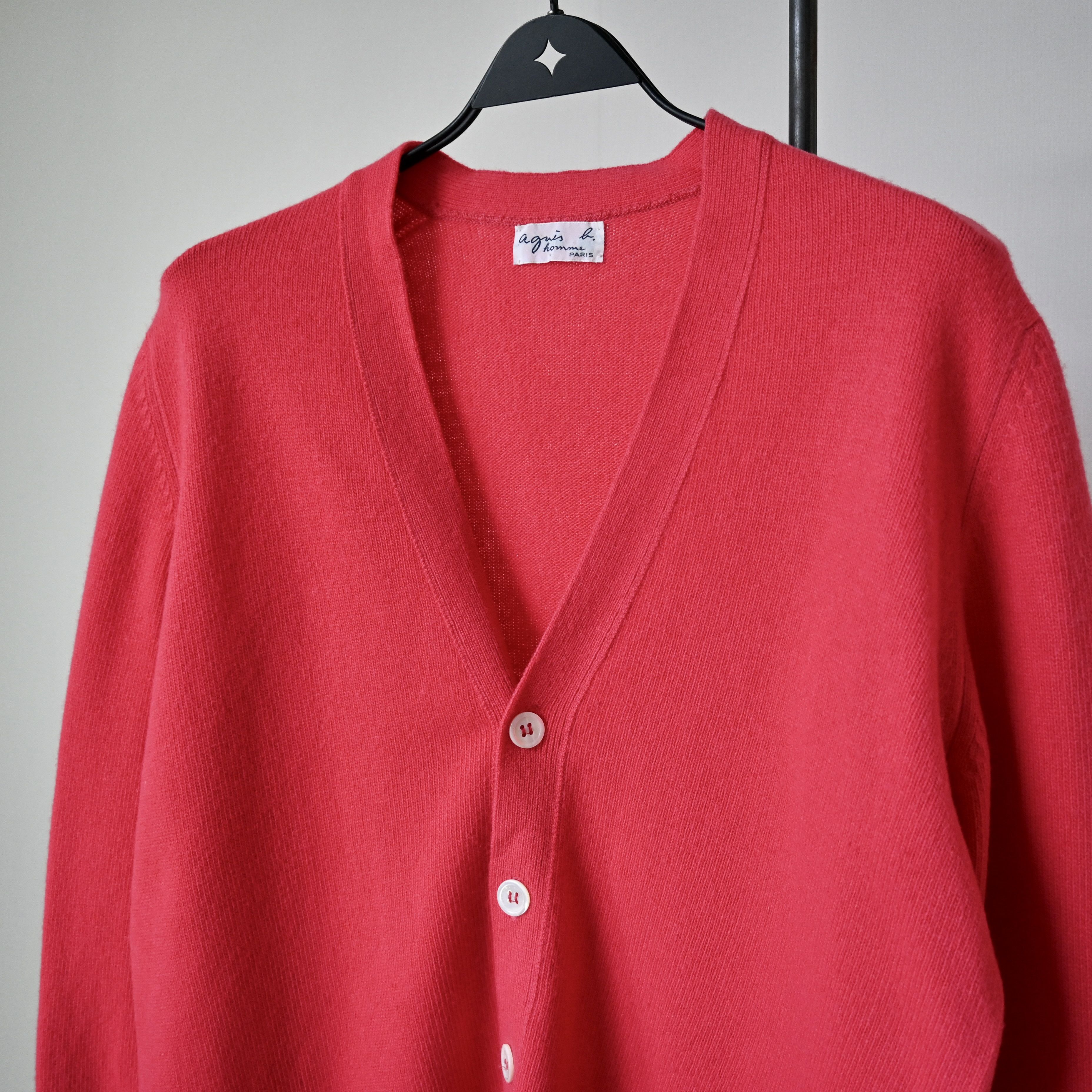 agnes b. VTG 1980s Agnes b. geelong wool cardigan made in Scotland Size US L / EU 52-54 / 3 - 5 Thumbnail