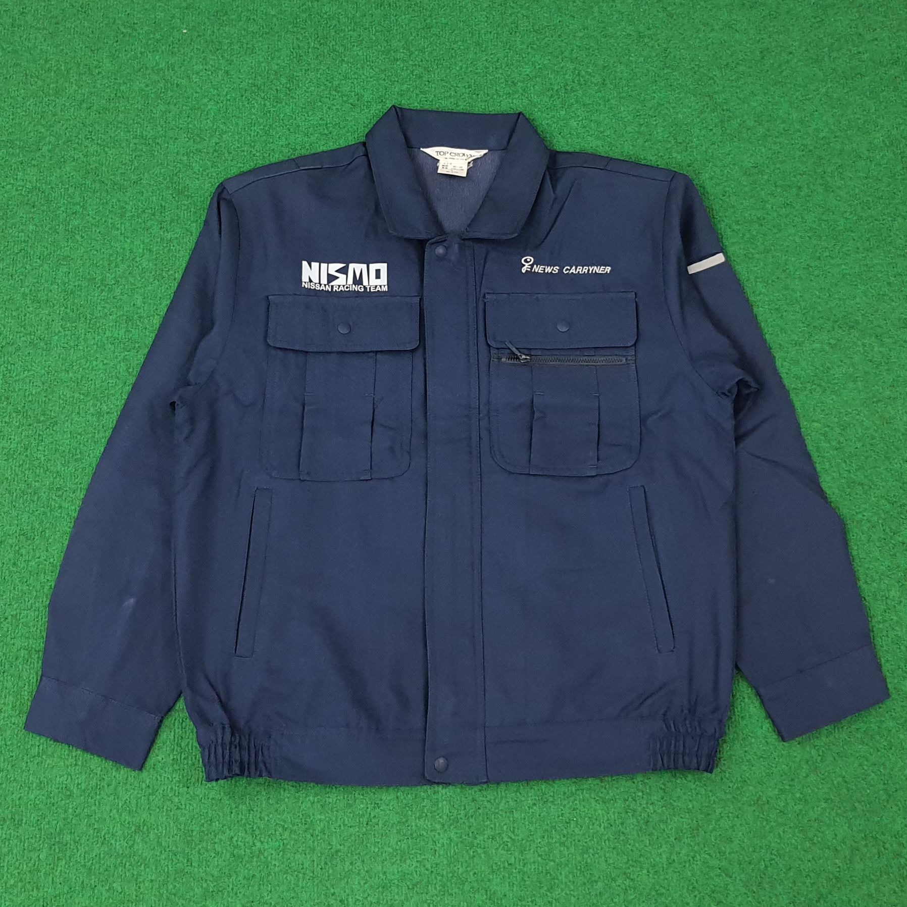 Japanese Brand Vintage NISMO Nissan Motorsports Custom Jacket C254N2 Size US M / EU 48-50 / 2 - 2 Thumbnail