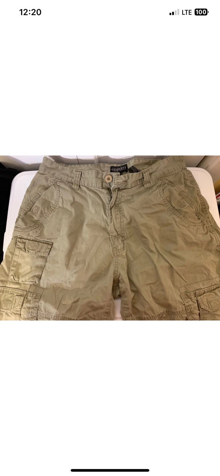 Other Gioberti Shorts Mens Sz 32 Khaki Beige Brown Cargo Size US 32 / EU 48 - 5 Thumbnail