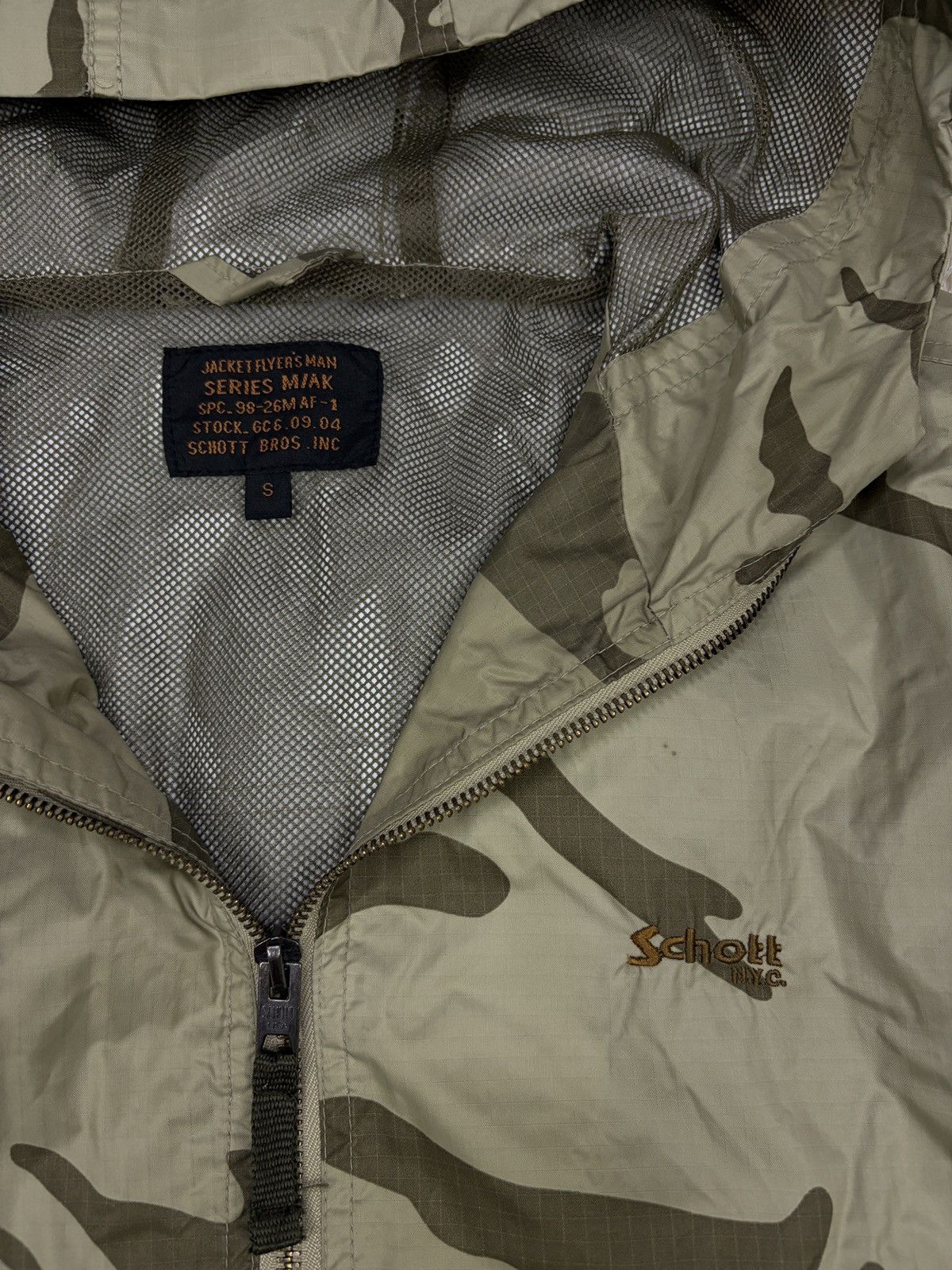 Schott Schott NYC Camo Jacket military men’s size Small Size US S / EU 44-46 / 1 - 4 Thumbnail