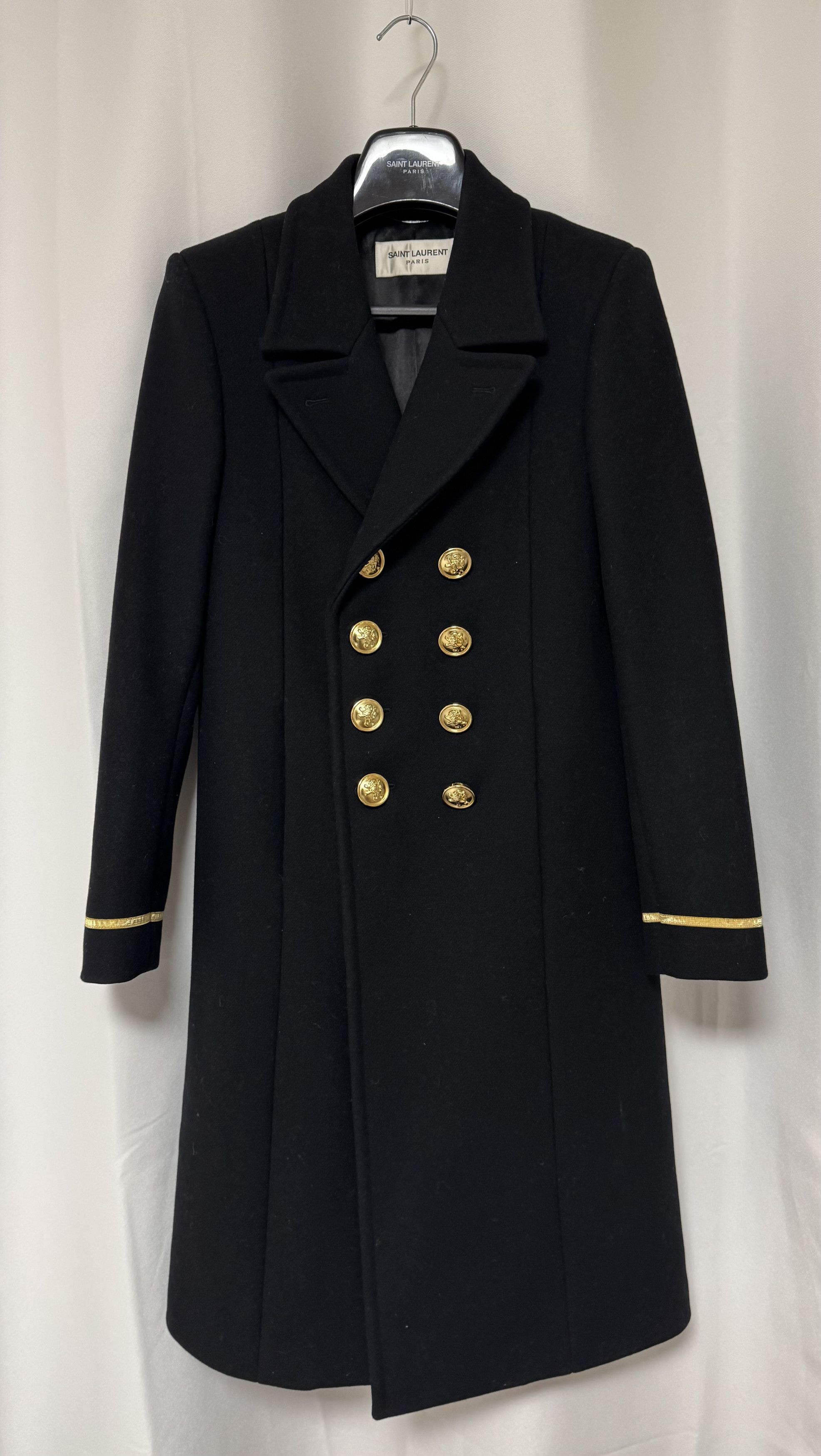 ジャケット・アウター SAINT LAURENT PARIS 16AW MILITARY COAT luxury-women-saint-laurent-