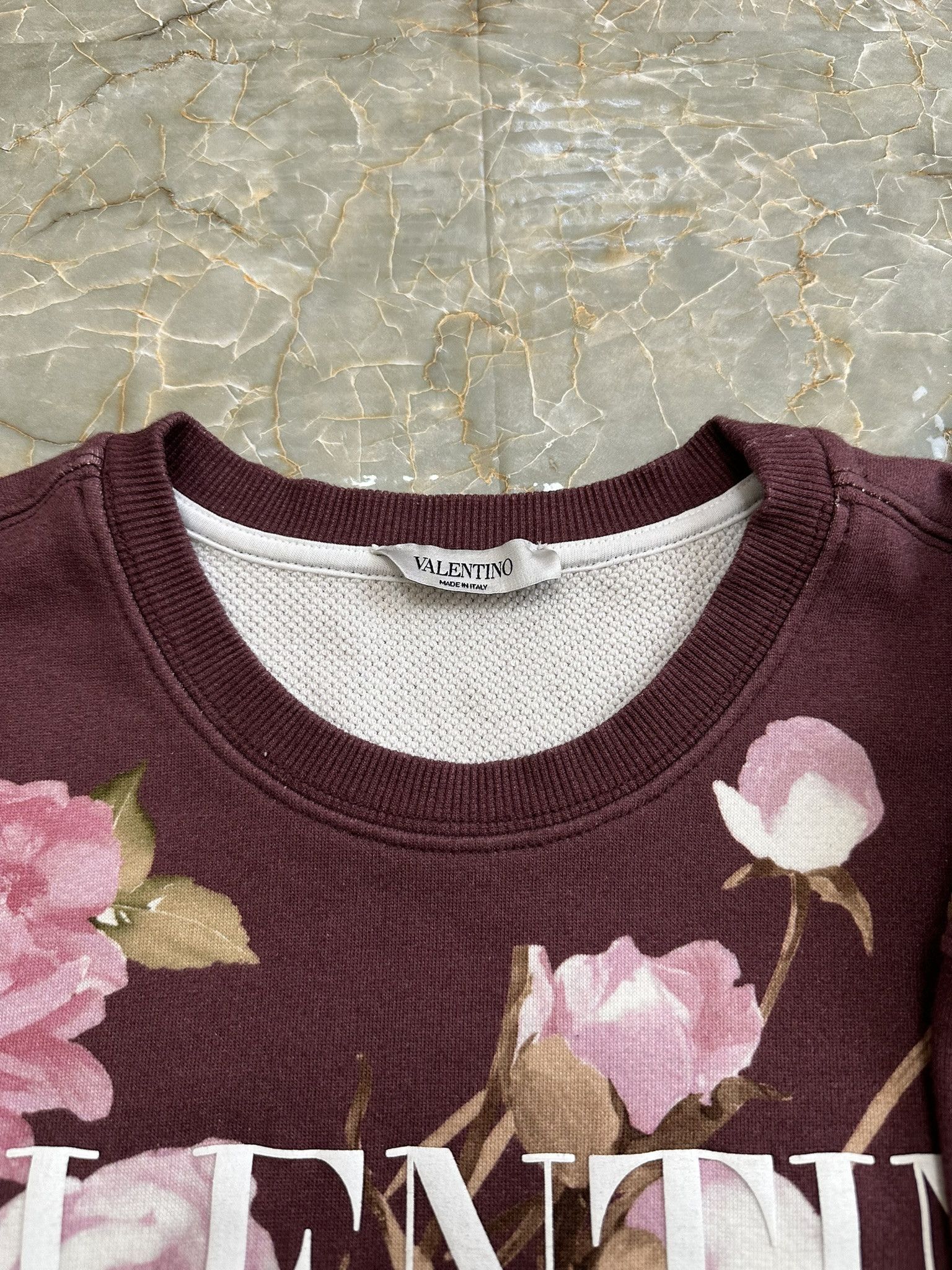 Valentino Flying Flowers Sweatshirt Size US L / EU 52-54 / 3 - 4 Thumbnail