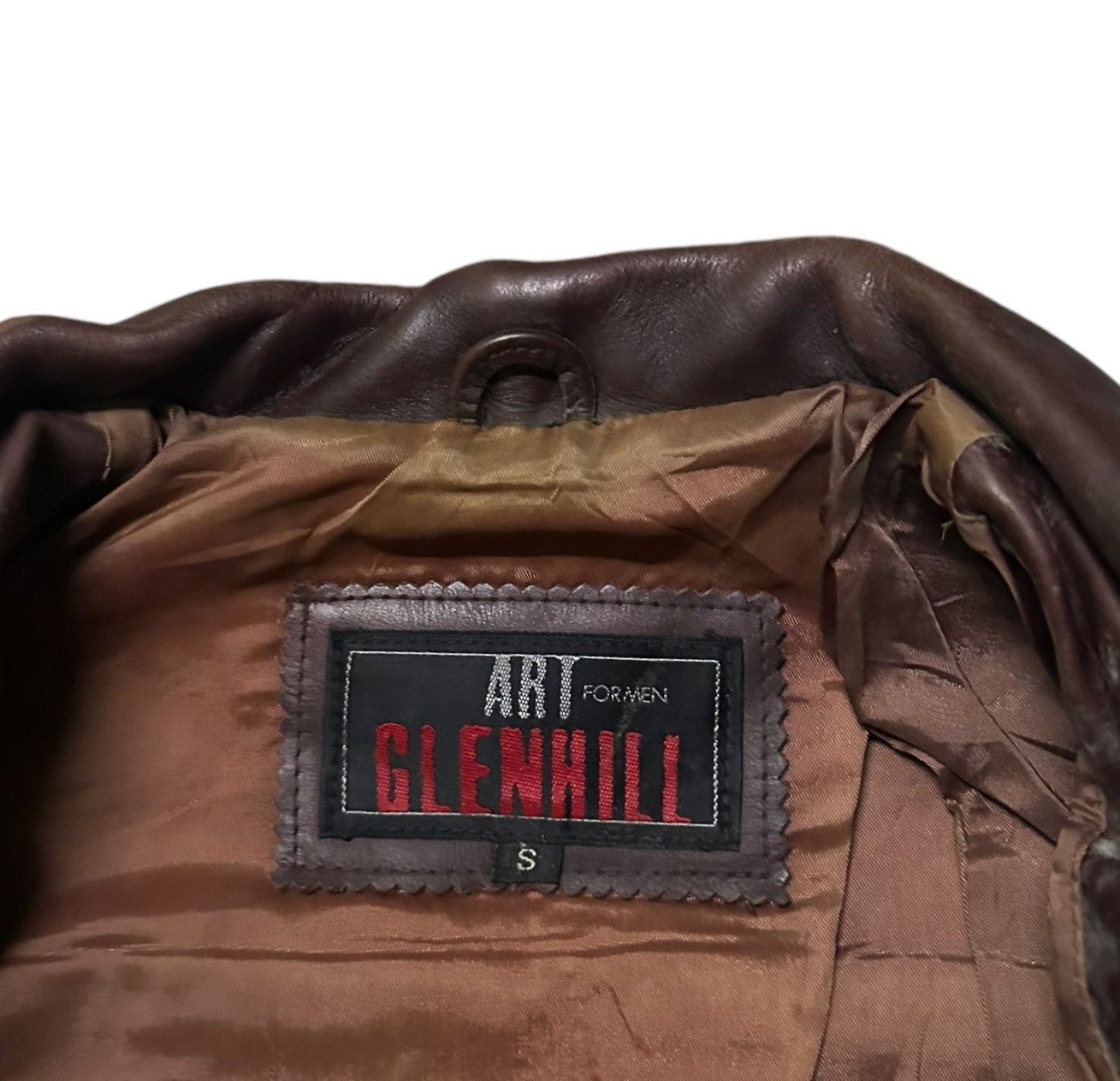Vintage Glenhill leather jacket Size US S / EU 44-46 / 1 - 6 Thumbnail