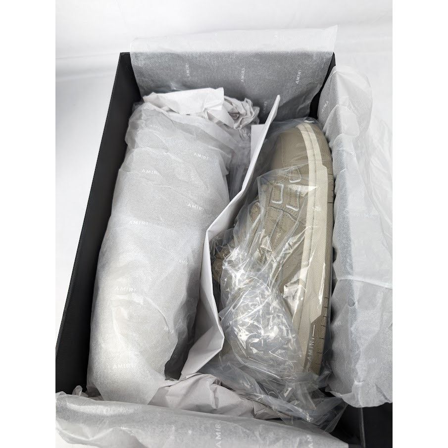 Amiri o1rshd1 Chunky Skeleton Top Low Sneakers in Green Size US 8 / EU 41 - 20 Thumbnail