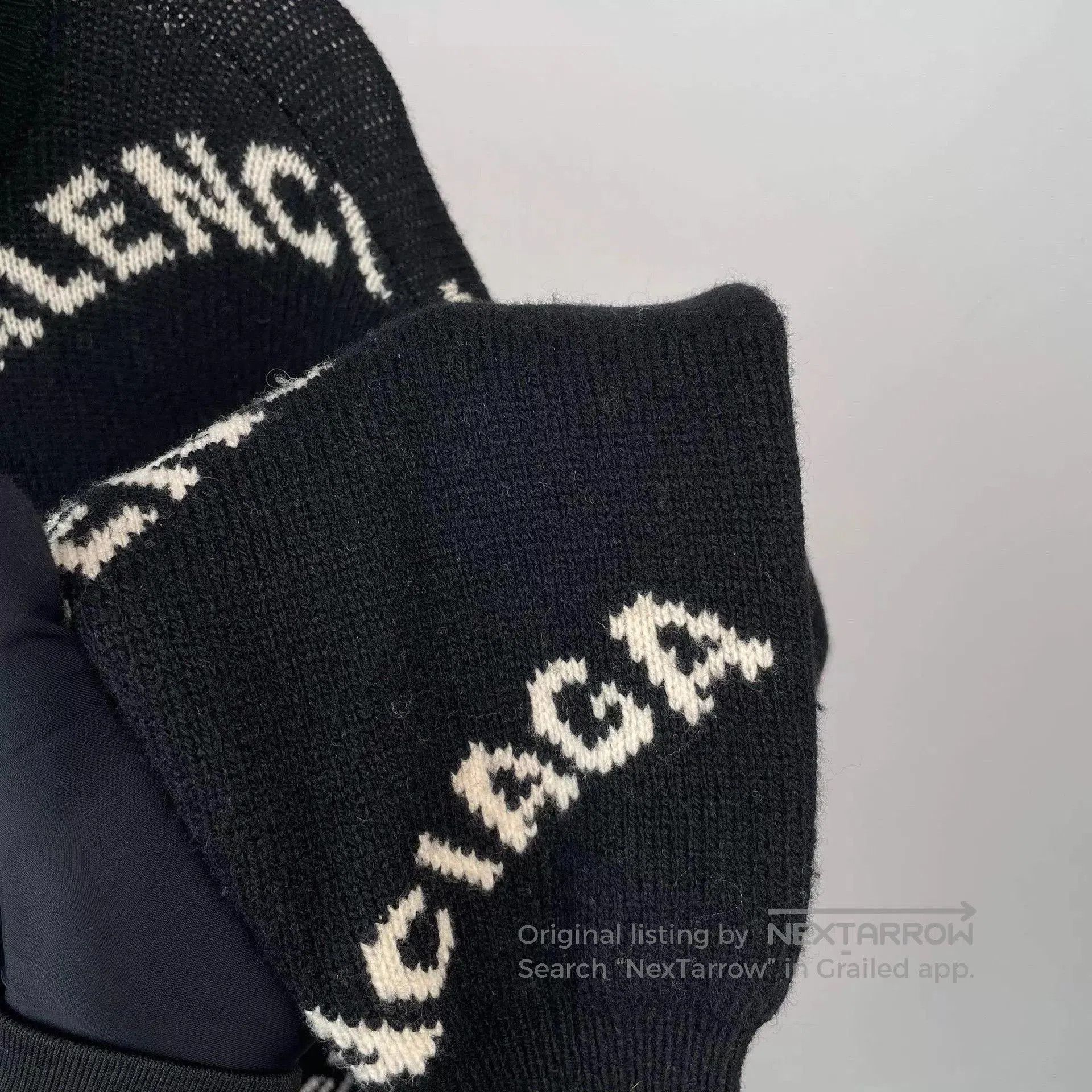 Balenciaga Black High Neck Half-Zip Sweater XS. Size US XS / EU 42 / 0 - 3 Thumbnail