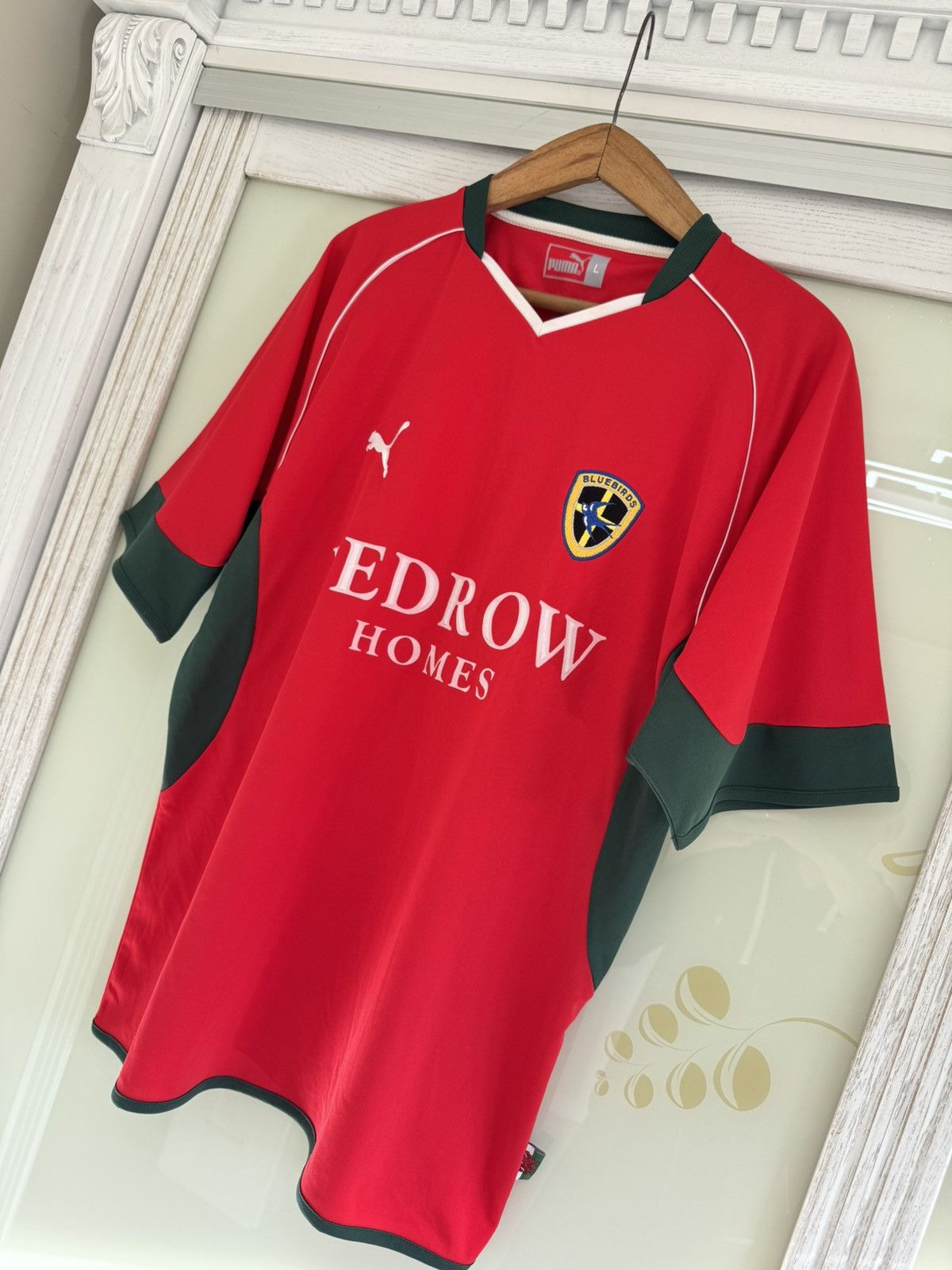Puma Vintage Cardiff City 2004-2005 Away Soccer Jersey Shirt Kit Size US L / EU 52-54 / 3 - 3 Thumbnail