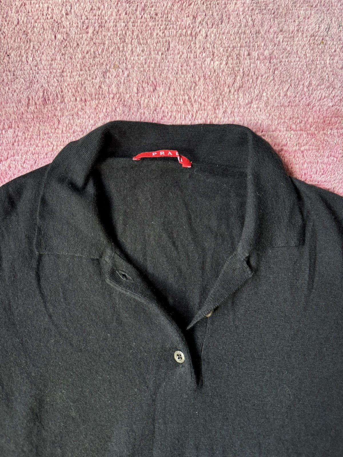 Prada Prada cashmere short sleeve button up Size XS / US 0-2 / IT 36-38 - 2 Thumbnail
