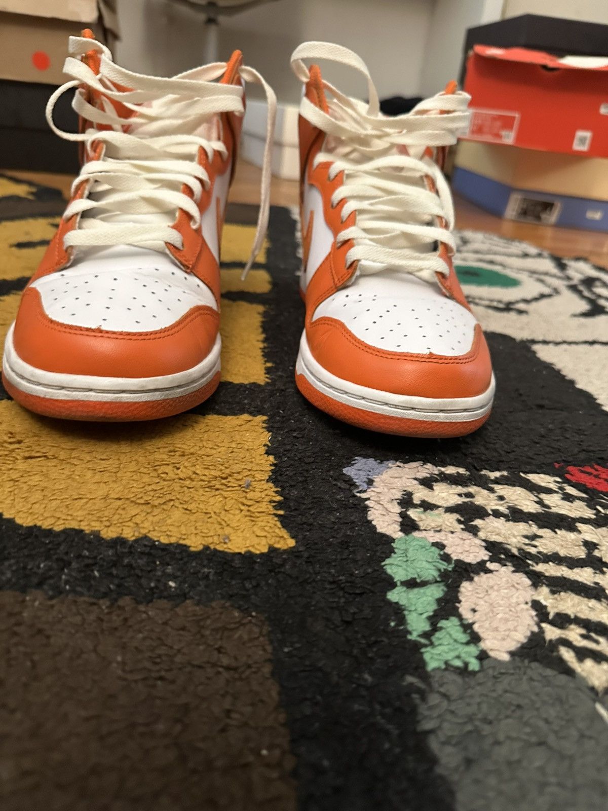 Nike Dunk High SP ‘Syracuse’ 2021 Size US 10.5 / EU 43-44 - 4 Thumbnail