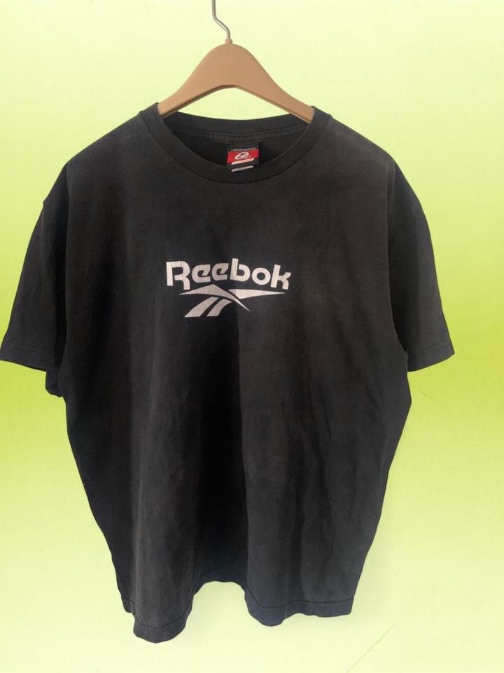 Reebok Y2K Reebok Black Limited Edition “Question Answer” T-Shirt Size US L / EU 52-54 / 3 - 2 Thumbnail