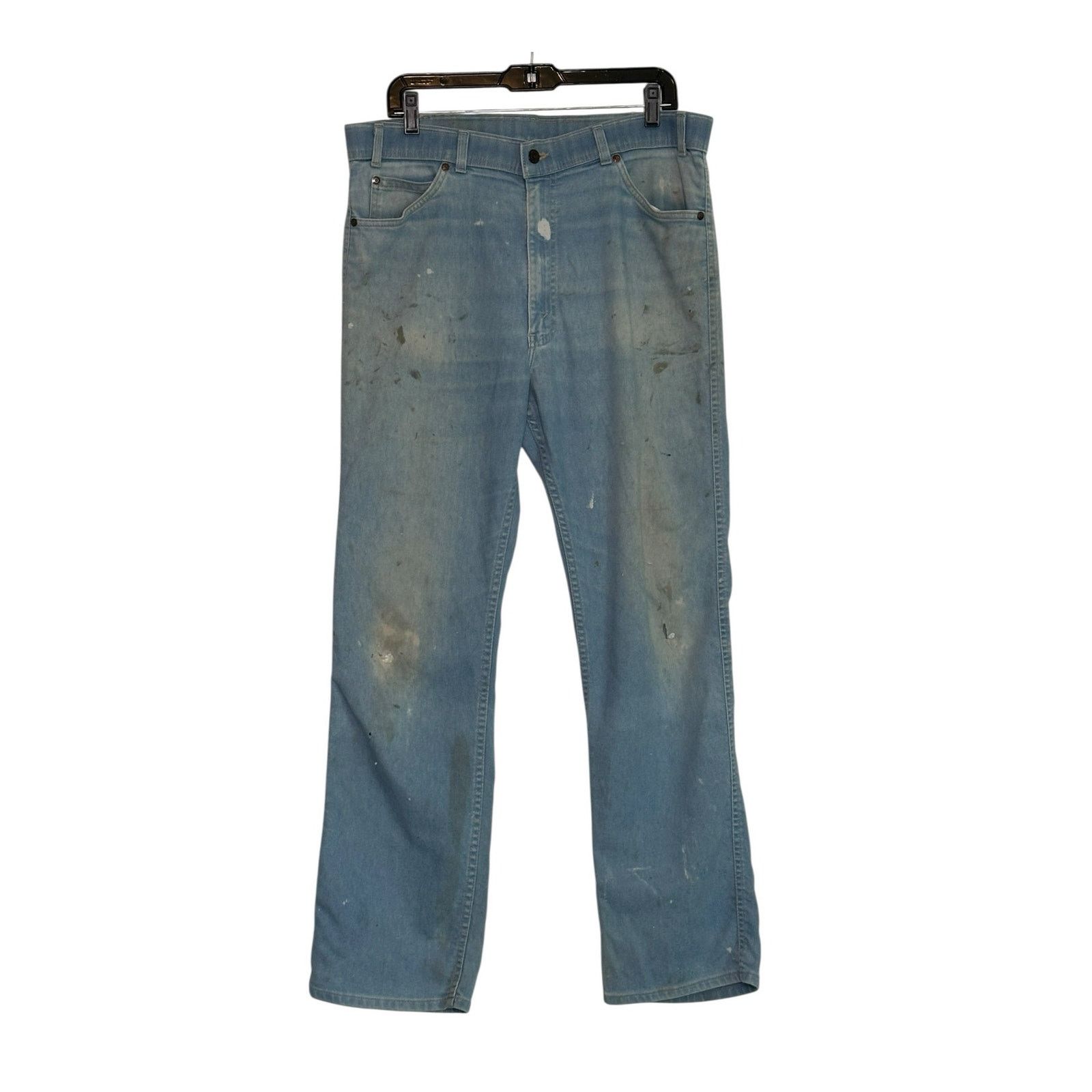 Levi's Levi’s with a Skosh vintage distressed painted jeans size 33 Size US 33 - 1 Thumbnail