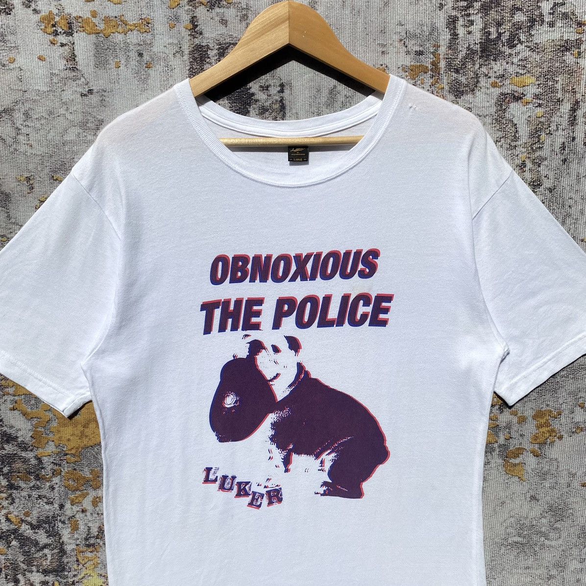 Japanese Brand × Neighborhood Luker By Neighborhood Obnoxious The Police Tee Neighborhood Size US M / EU 48-50 / 2 - 4 Thumbnail