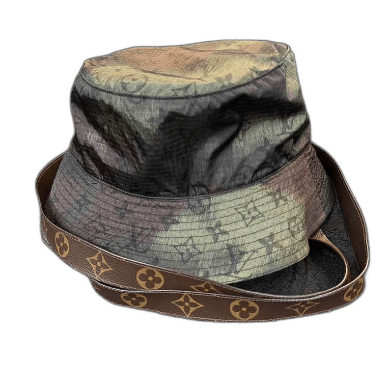 Louis Vuitton Green Camo Louis Vuitton Bucket Hat Size ONE SIZE - 1 Thumbnail