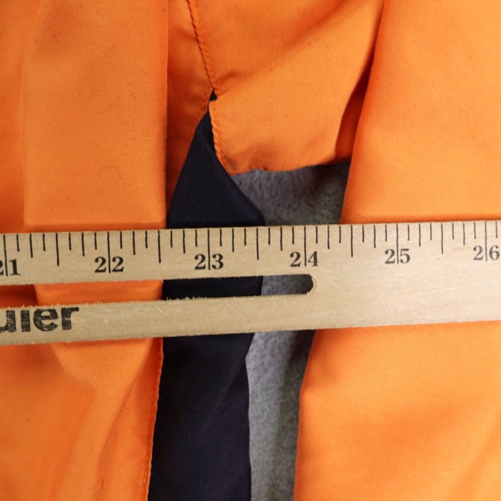 Vintage VINTAGE Zero Restriction Jacket Mens Medium Orange Golf Windbreaker 1/4 Zip Pullover Size US M / EU 48-50 / 2 - 7 Thumbnail