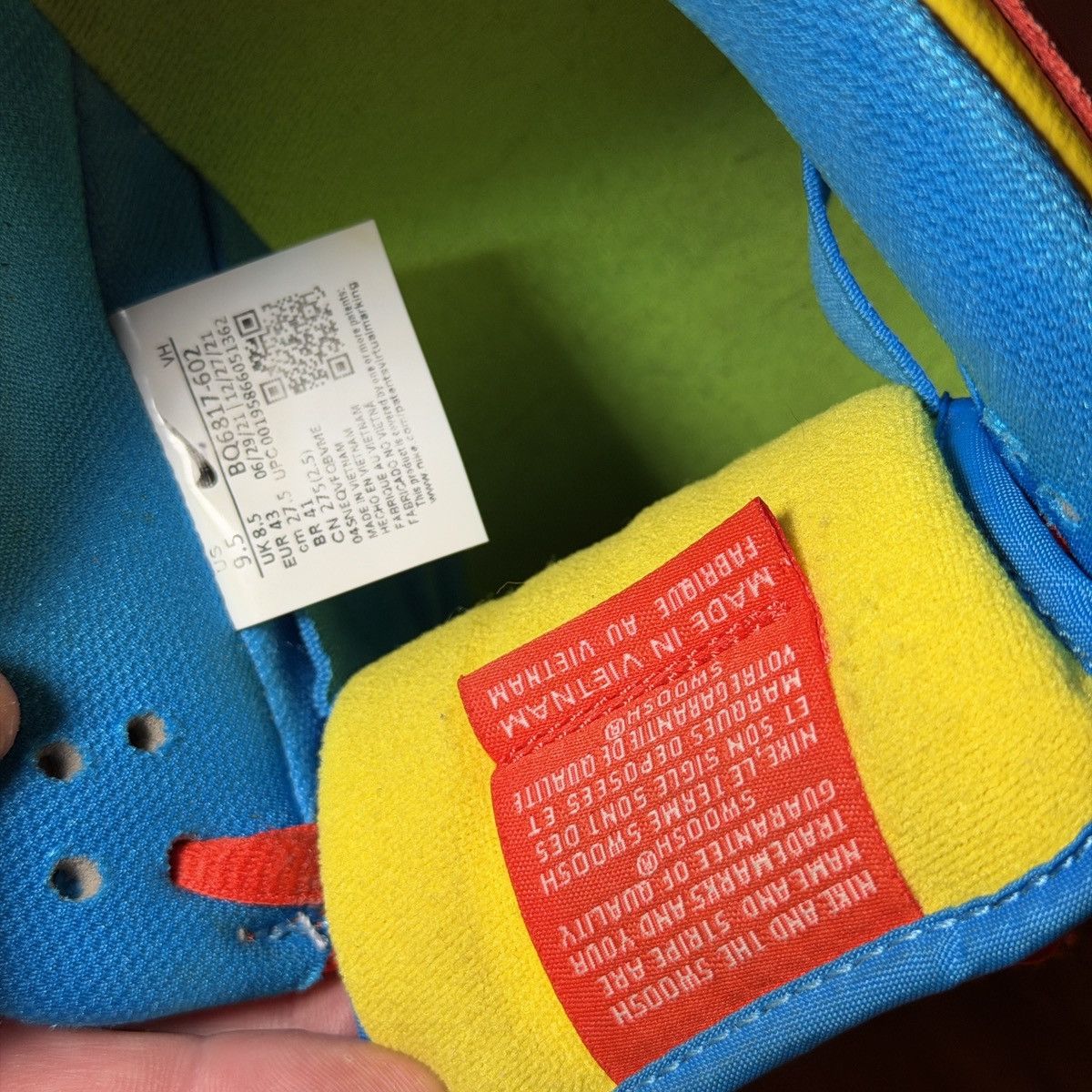 Nike SB Nike SB Dunk Low Bart Simpson Size 9.5 Size US 9.5 / EU 42-43 - 9 Thumbnail