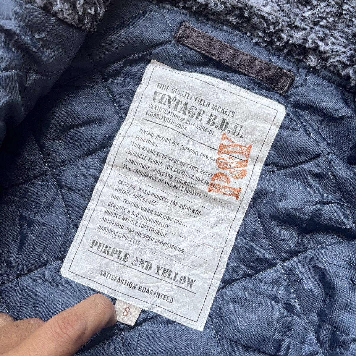 Japanese Brand Purple yellow goa faur fux if six was nine lgb kmrii jacket Size US M / EU 48-50 / 2 - 12 Thumbnail