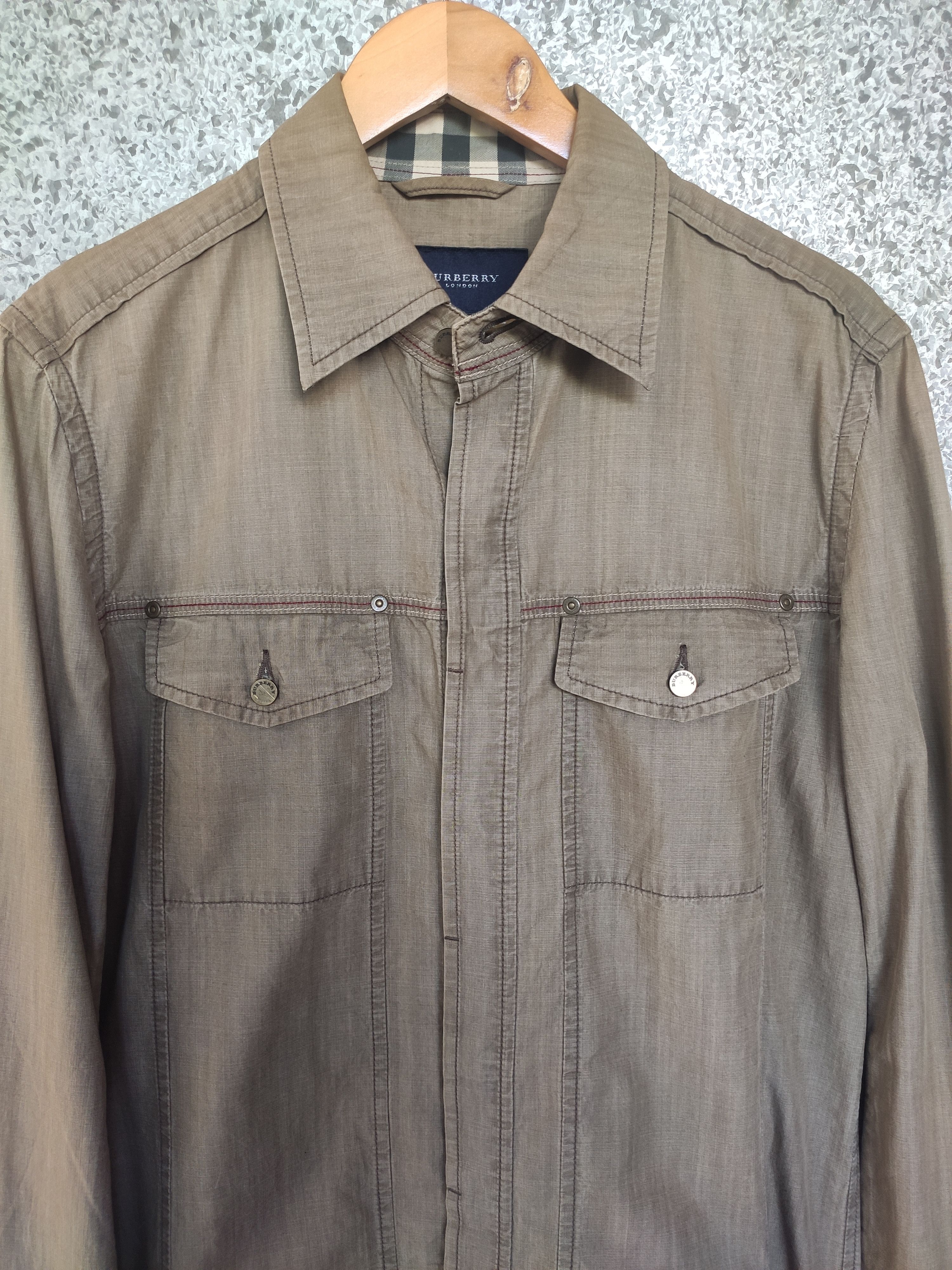 Burberry × Burberry Prorsum Burberry shirt button up Size US L / EU 52-54 / 3 - 8 Thumbnail