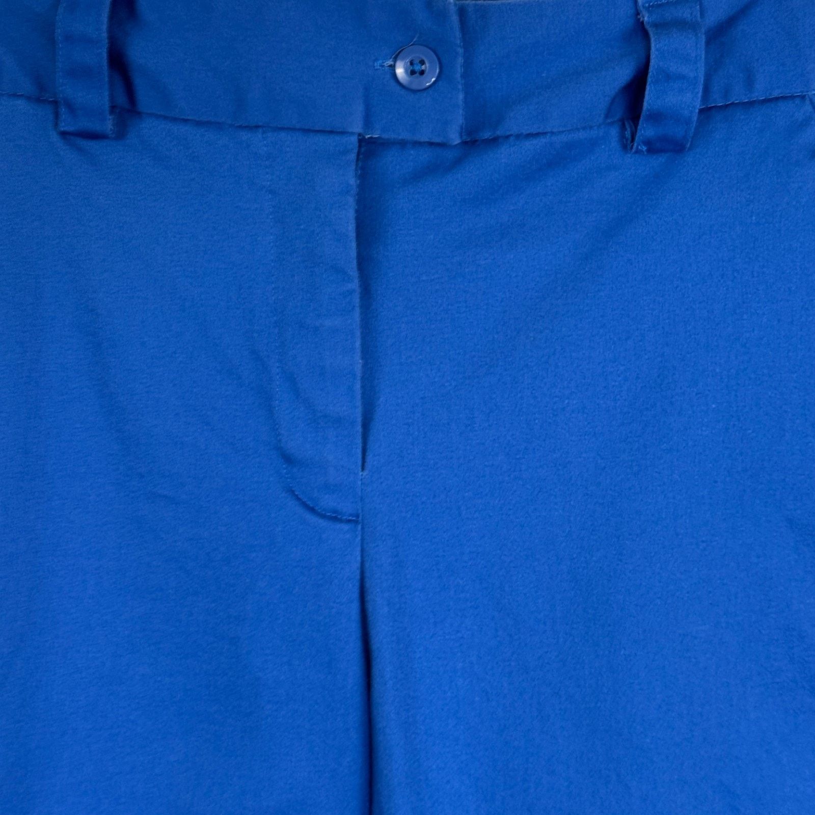 Other The Limited Shorts Size 12 Blue Cuffed Cotton Blend Stretch Size 34" / US 12 / IT 48 - 3 Thumbnail