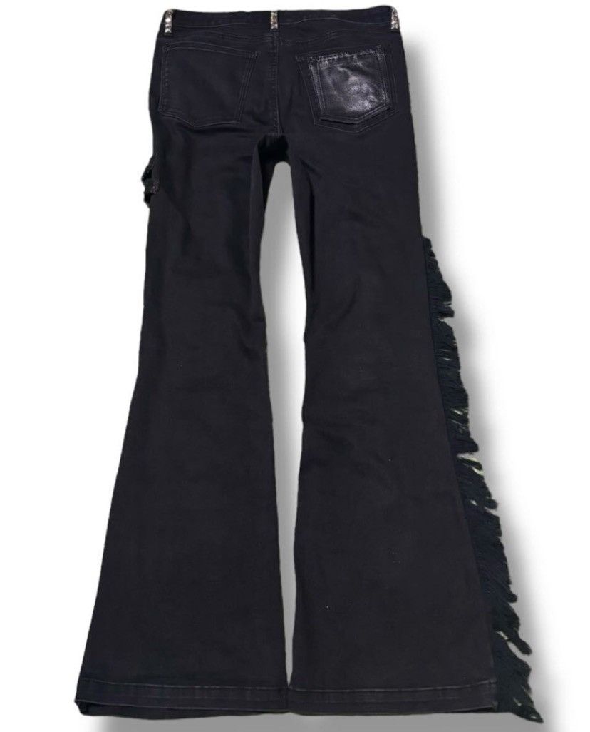 Japanese Brand (RARE) Ifsixwasnine like Black Flared Denim Size US 31 - 3 Thumbnail