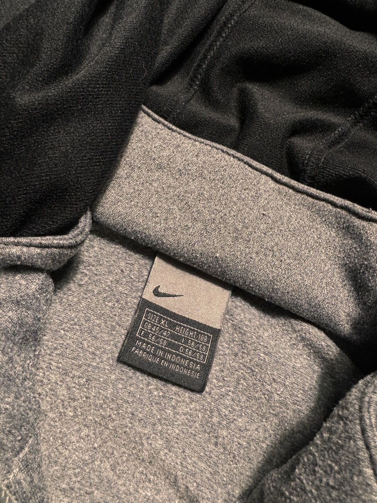 Nike × Vintage NIKE VINTAGE CENTER LOGO OVERSIZE BOXY HOODIE Size US XL / EU 56 / 4 - 5 Thumbnail