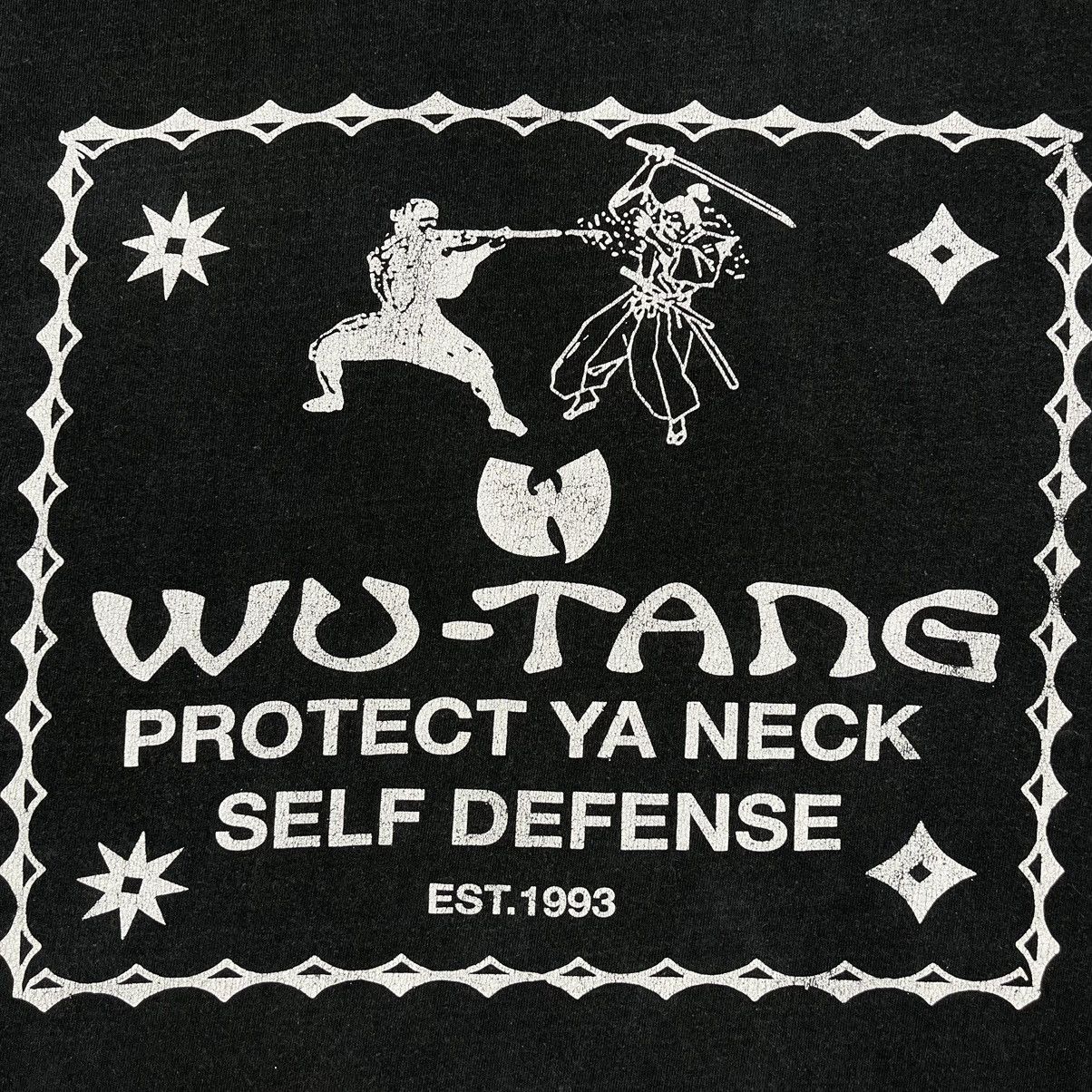 Vintage Vintage Wu-Tang Clan protect ya neck rap faded tee 00’s Size US S / EU 44-46 / 1 - 18 Thumbnail