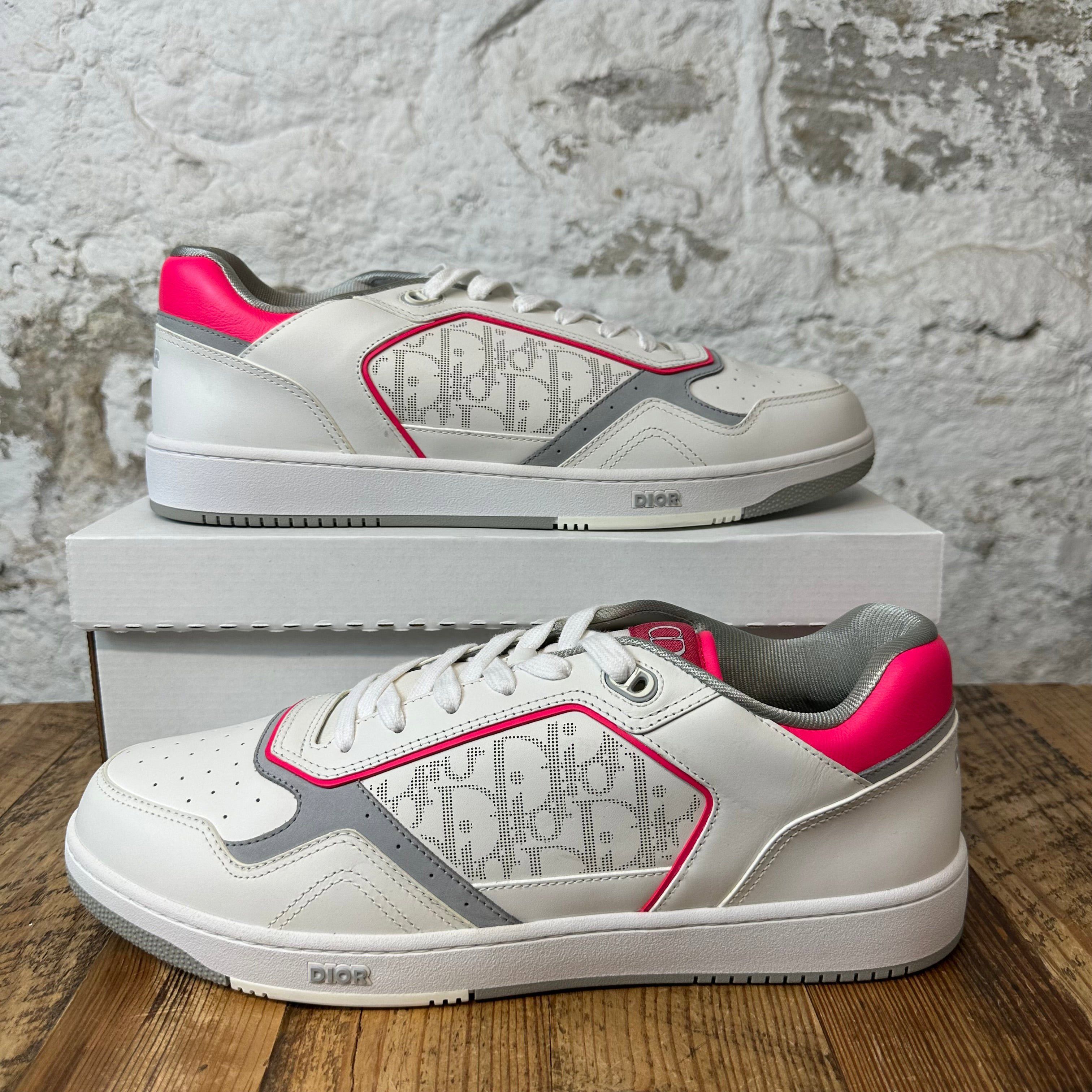 Dior Dior B27 Monogram Pink White Sneaker Sz 15 (48) Size US 15 / EU 48 - 1 Thumbnail