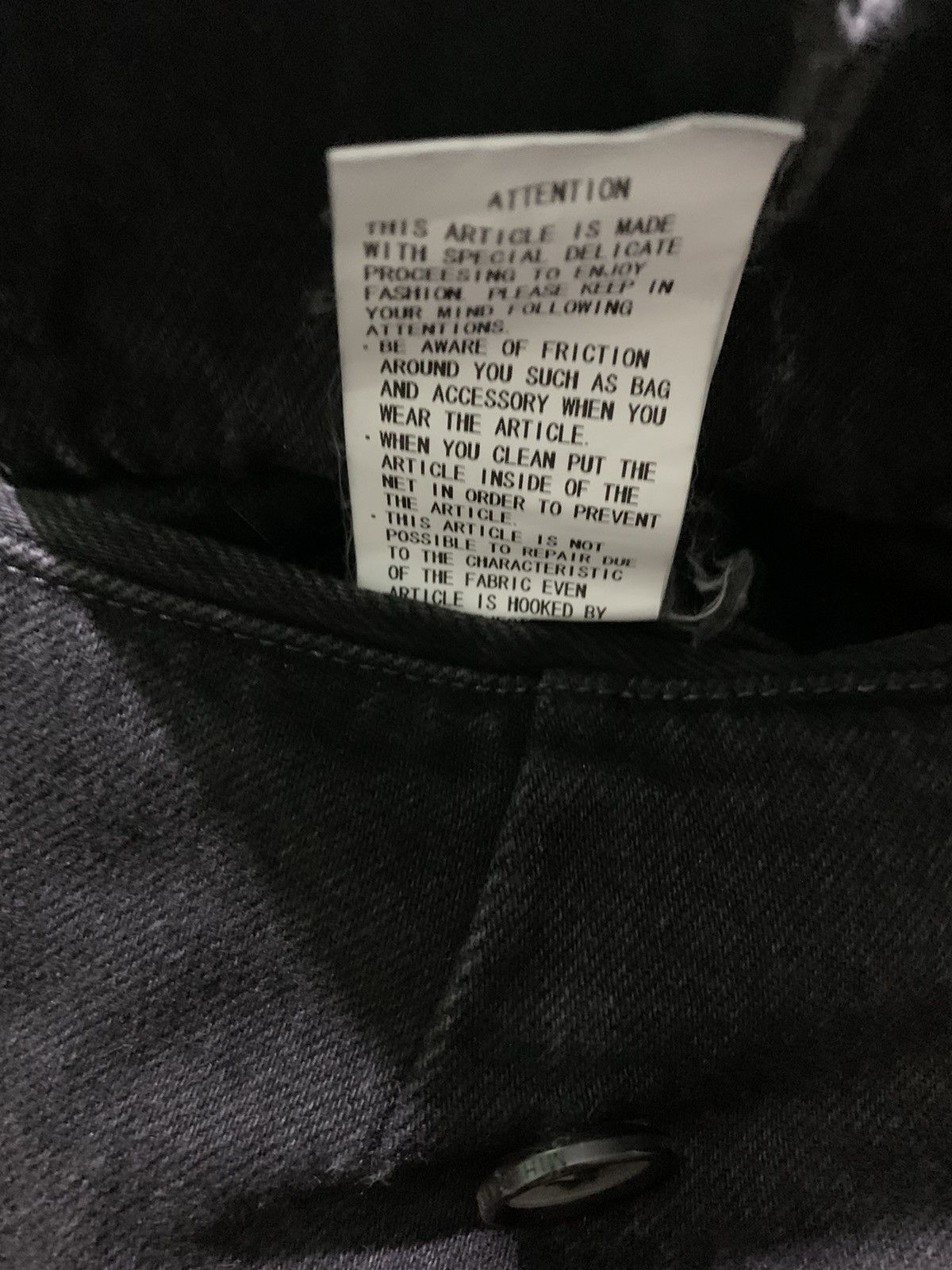Maison MIHARA YASUHIRO Maison Mihara Yasuhiro Ripped Pants Size US 30 / EU 46 - 8 Thumbnail