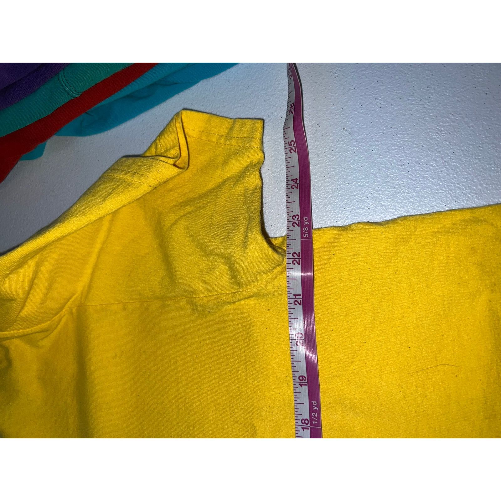 Jerzees Y2K Jerzees Heavyweight Cotton Yellow Blank Shirt XL Size US XL / EU 56 / 4 - 8 Thumbnail