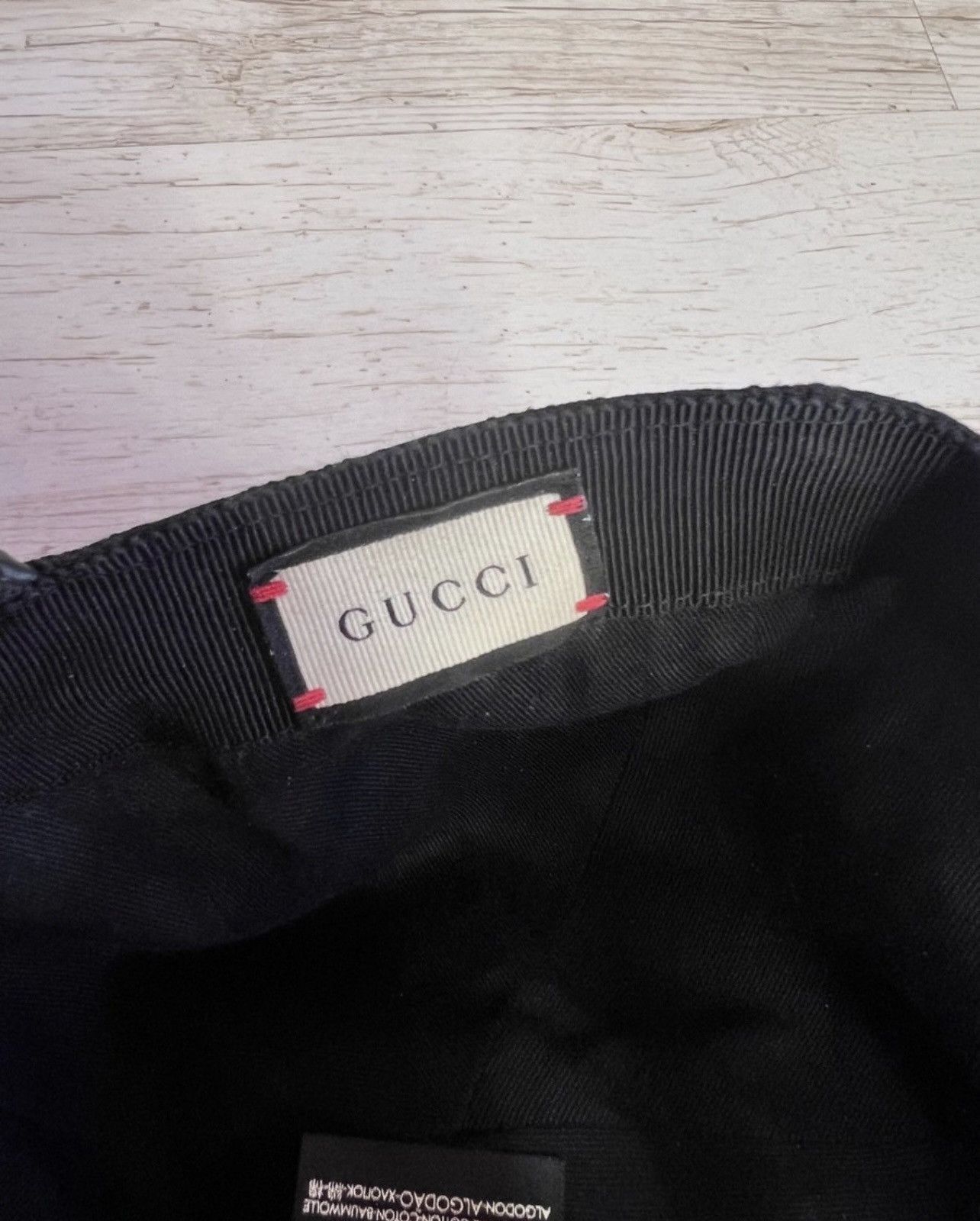 Gucci Gucci GG Monogram Cap – Black – XL Size ONE SIZE - 13 Thumbnail