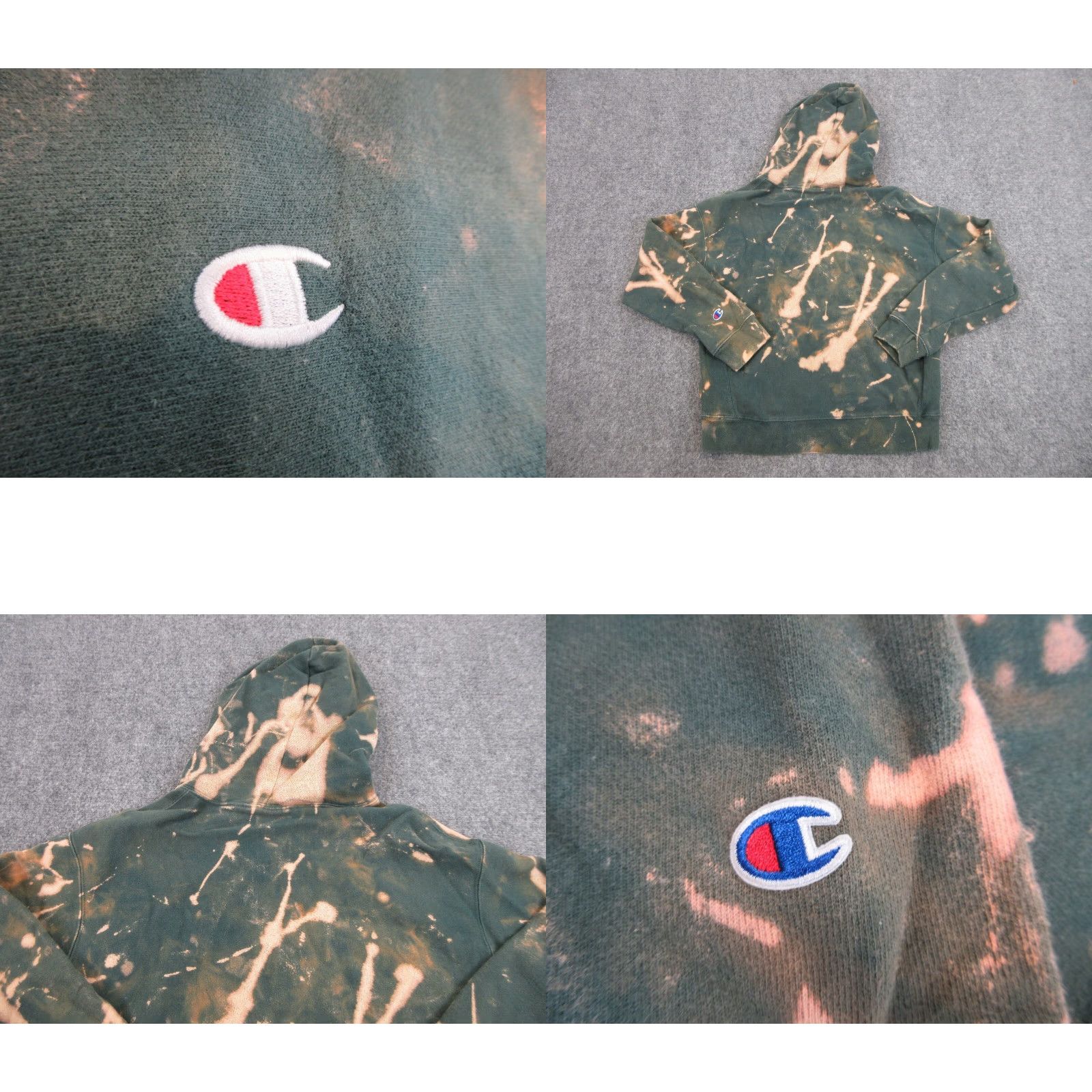 Champion VINTAGE Champion Hoodie Green Size US L / EU 52-54 / 3 - 8 Thumbnail