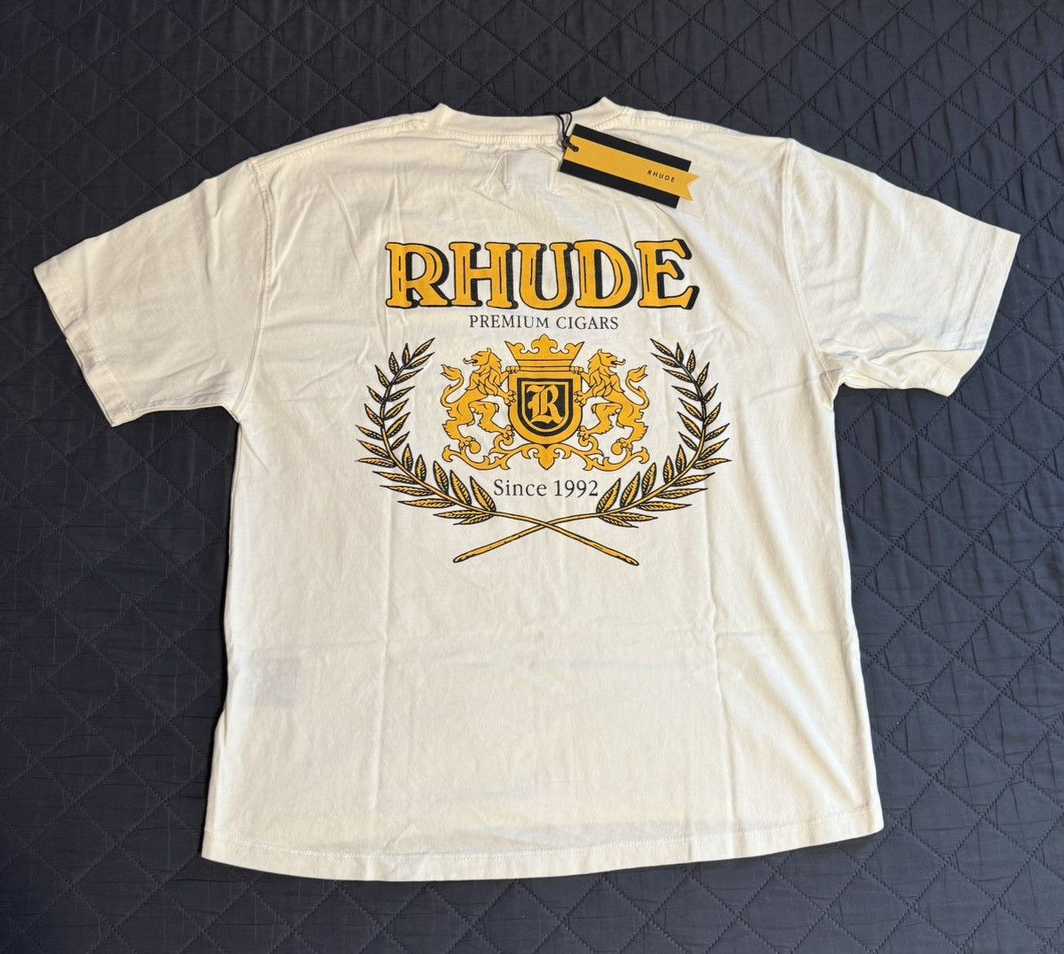 Rhude Rhude Cresta Cigar Tee Small Size US S / EU 44-46 / 1 - 1 Thumbnail