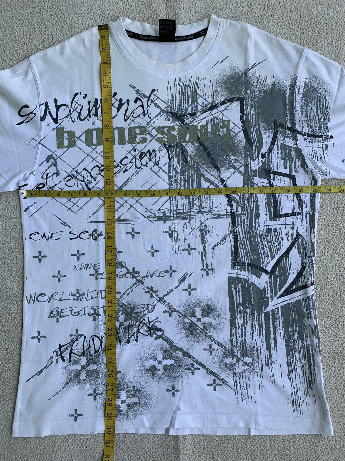 Beauty Beast × If Six Was Nine × Japanese Brand B One Soul Poem Rock Tshirt Size US XL / EU 56 / 4 - 14 Thumbnail