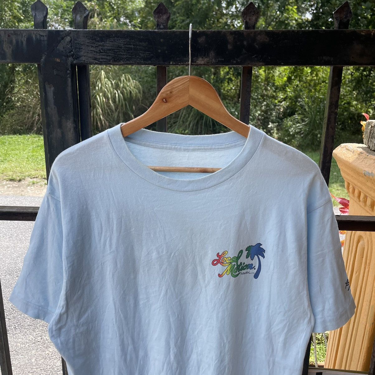 Vintage 🔥Vintage 90s Local Motion Big Logo Rasta Design Surfing Tee Size US L / EU 52-54 / 3 - 3 Thumbnail