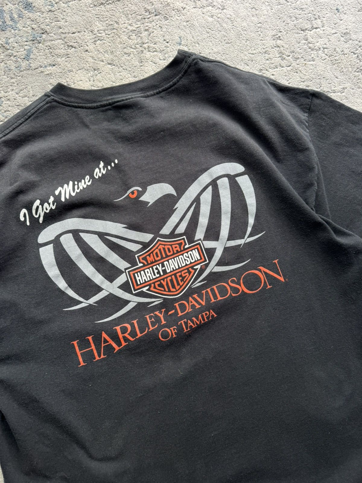 Harley Davidson Harley Davidson Vintage House of Tampa T Shirt Size L USA Size US L / EU 52-54 / 3 - 5 Thumbnail