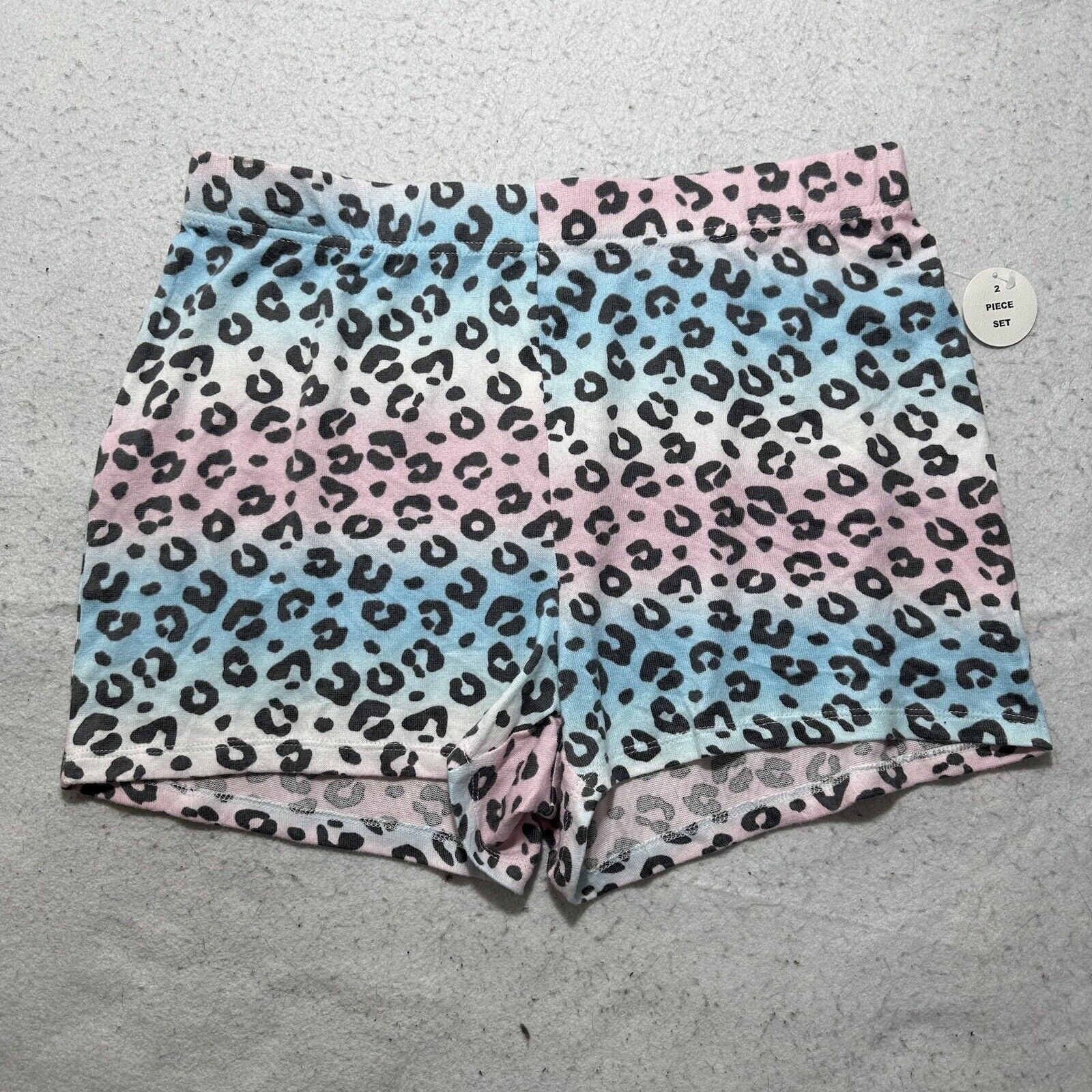 Other KIKIT Large Ombre Leopard Print Pink Sleep Pajama Shorts Size 34" / US 12 / IT 48 - 1 Thumbnail