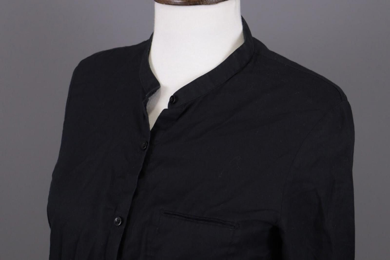 The Kooples The Kooples Black Lightweight Button Down Shirt Size S Size S / US 4 / IT 40 - 11 Thumbnail