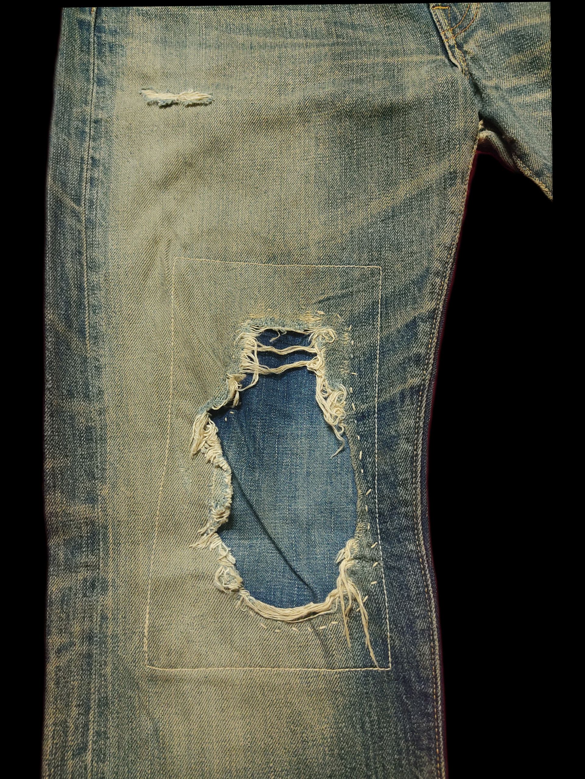 Sugar Cane × Toyo Enterprises Vintage Sugar Cane & co Jeans distress Single Digit Size US 28 / EU 44 - 17 Thumbnail