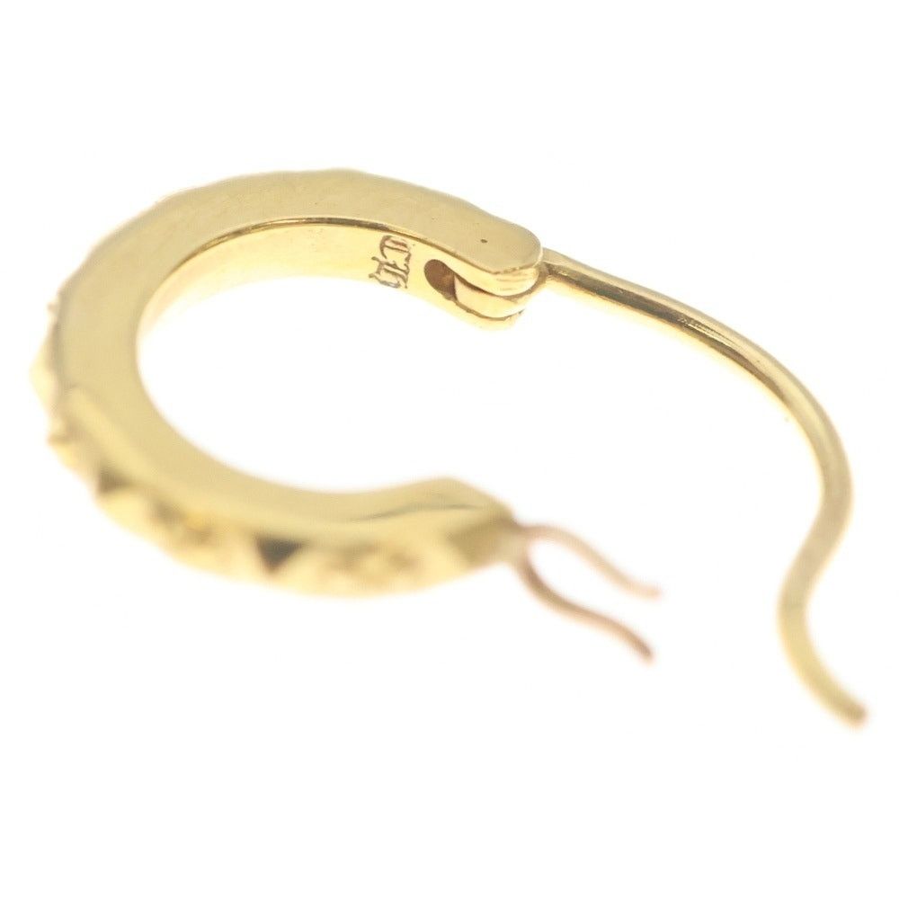 Chrome Hearts CHROME HEARTS 22K TFP HOOP Earring Gold Size ONE SIZE - 6 Thumbnail