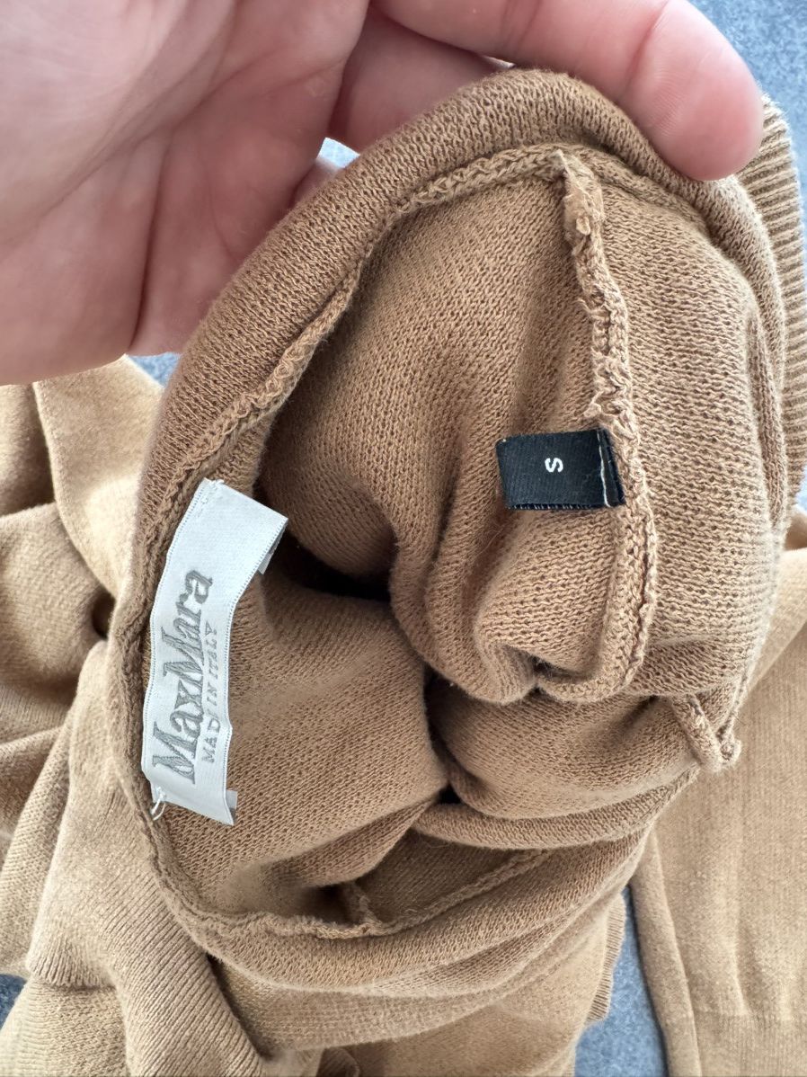 Max Mara RRP 400€ Max Mara Wool Hoodie Size S / US 4 / IT 40 - 8 Thumbnail